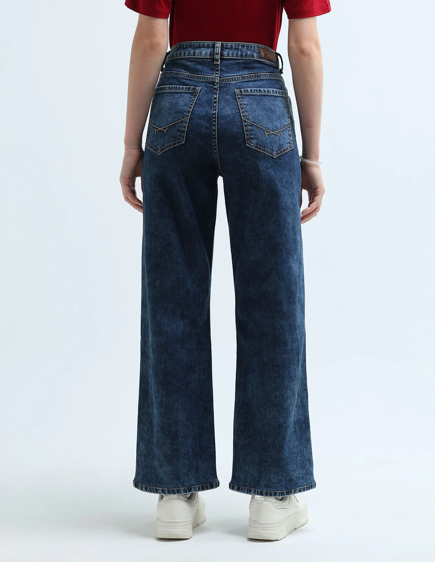 High Rise Wide Leg Jeans - Image 5