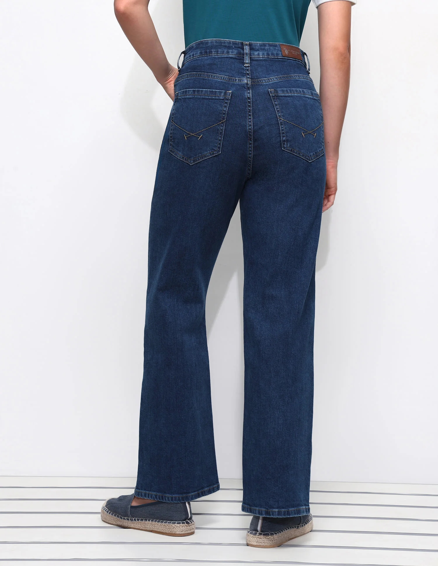 High Rise Wide Leg Jeans - Image 5