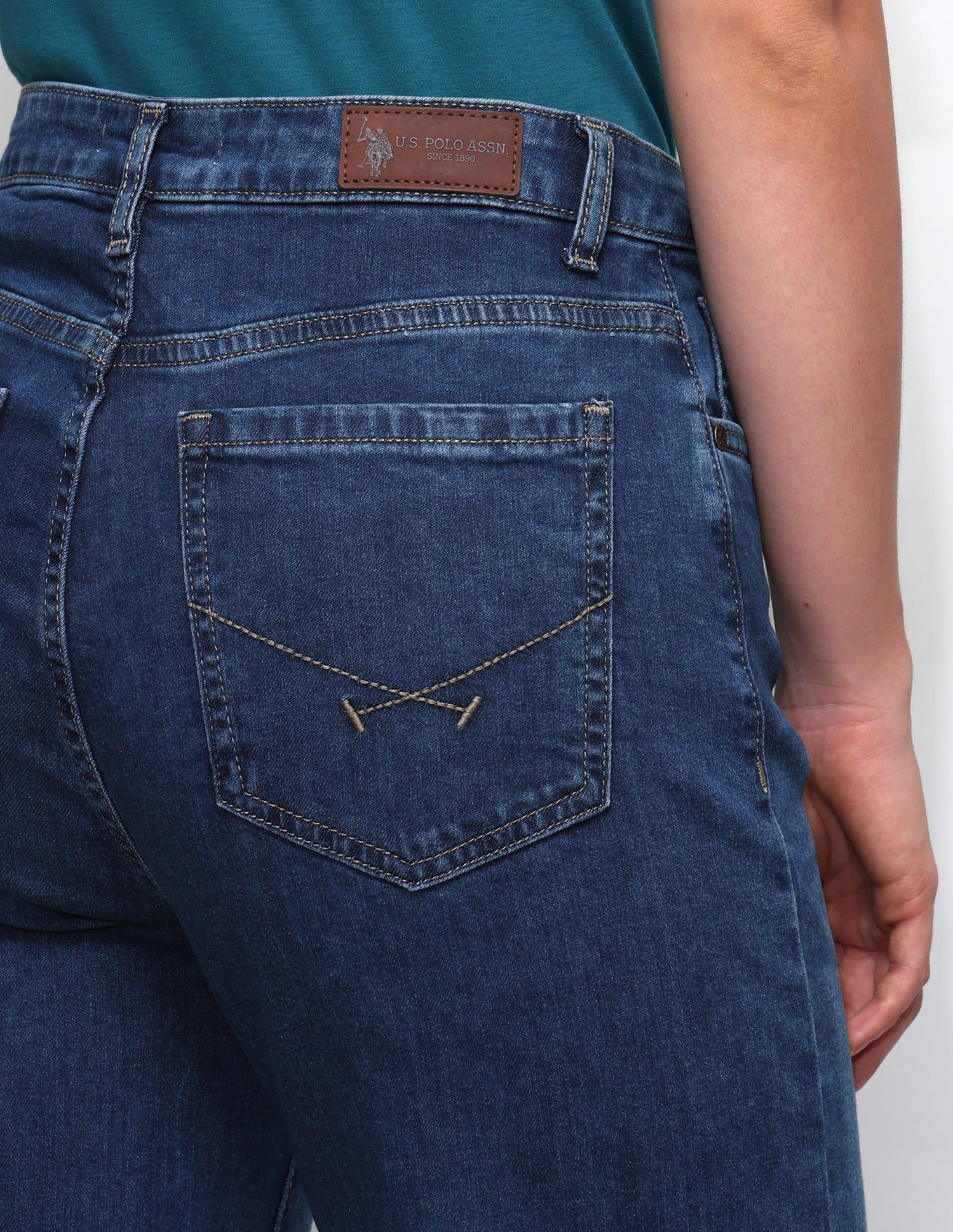 High Rise Wide Leg Jeans - Image 8