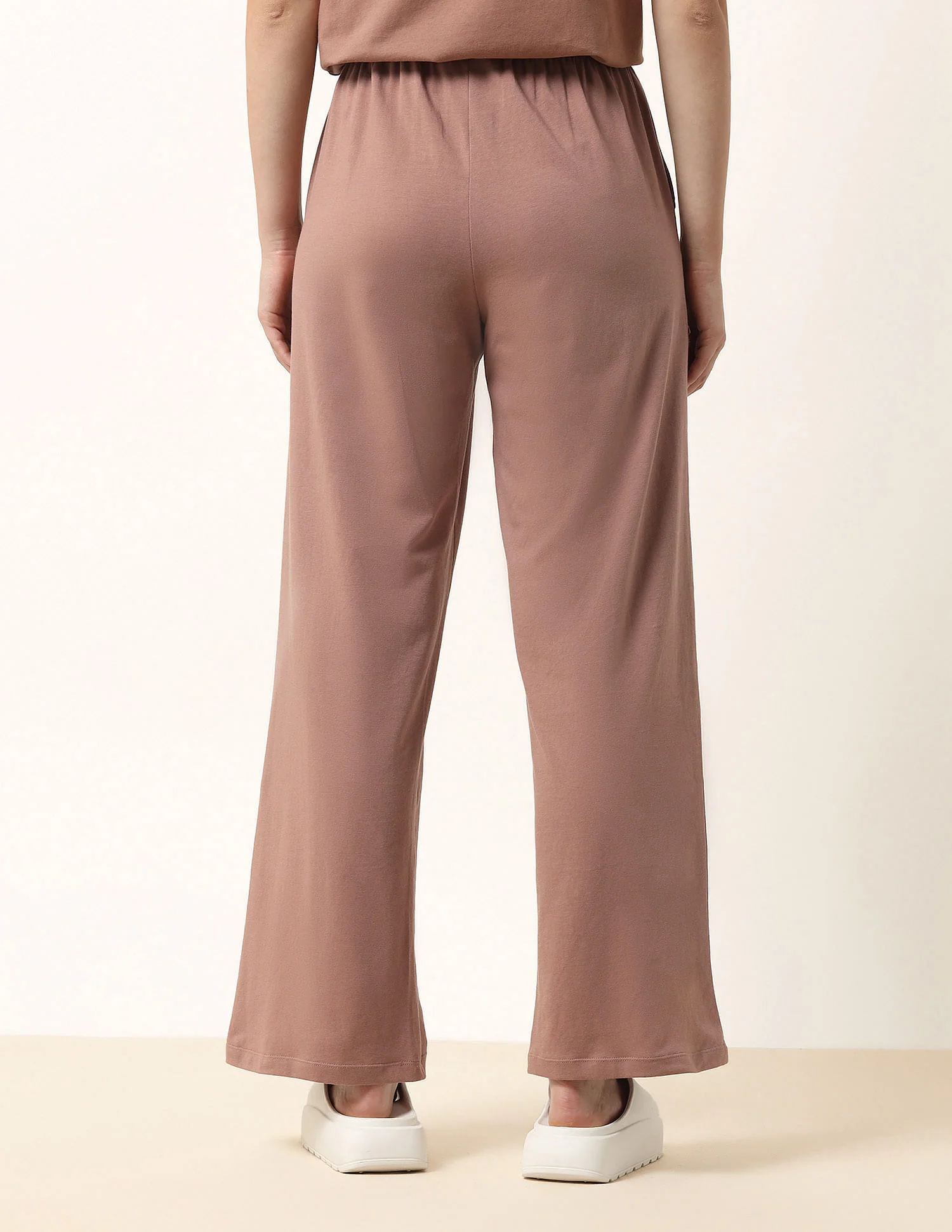 High-Rise Wide Leg Lounge Pants - Image 5