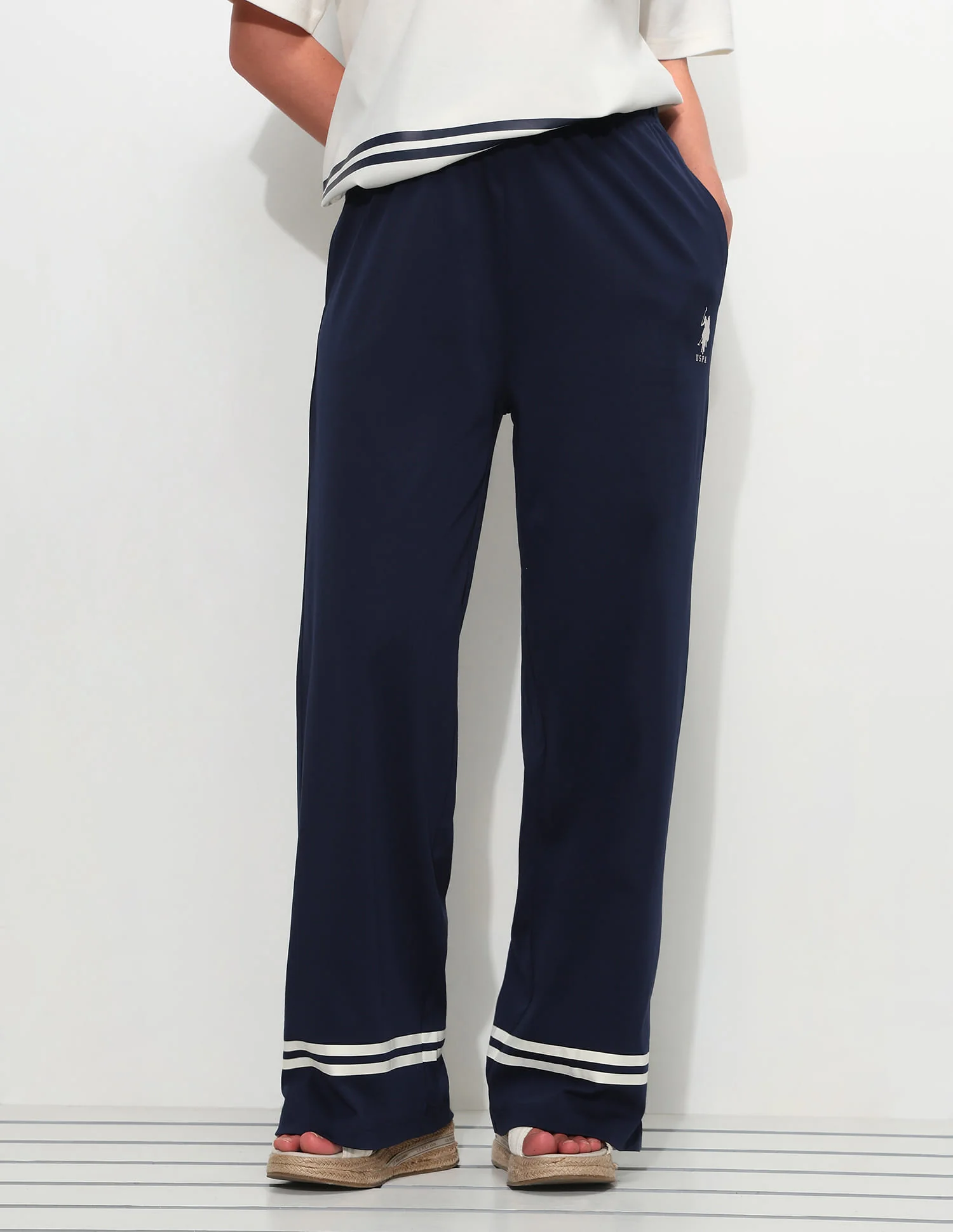 High Rise Wide Leg Trousers - Image 2