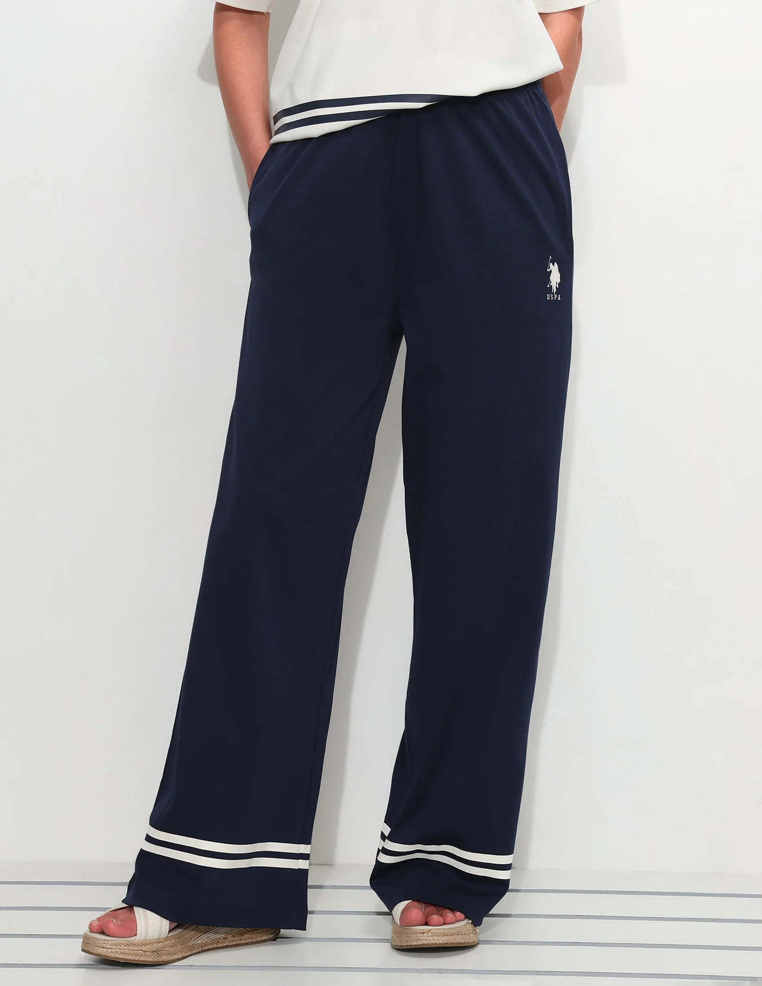 High Rise Wide Leg Trousers - Image 7