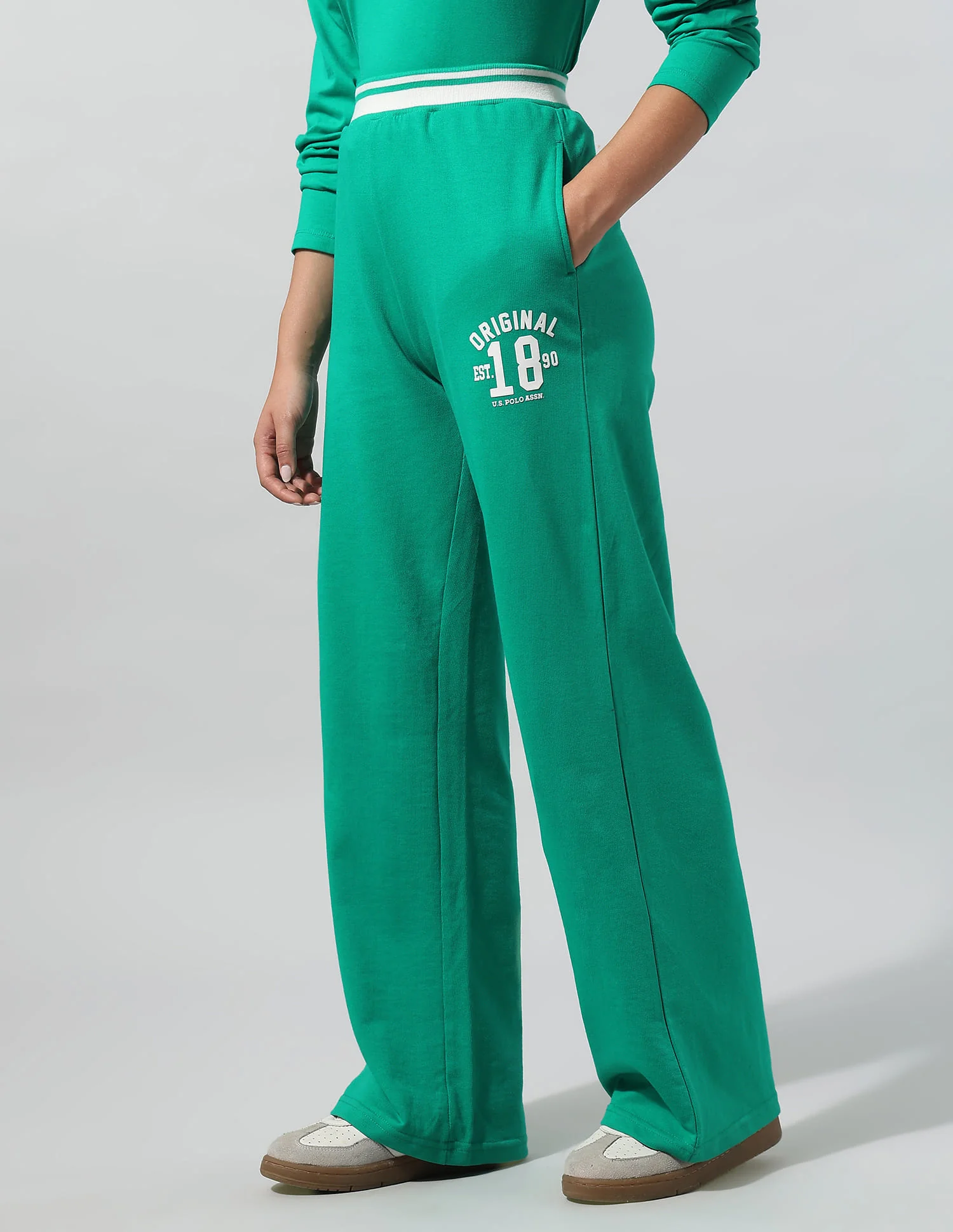 High Rise Wide Leg Trousers - Image 4