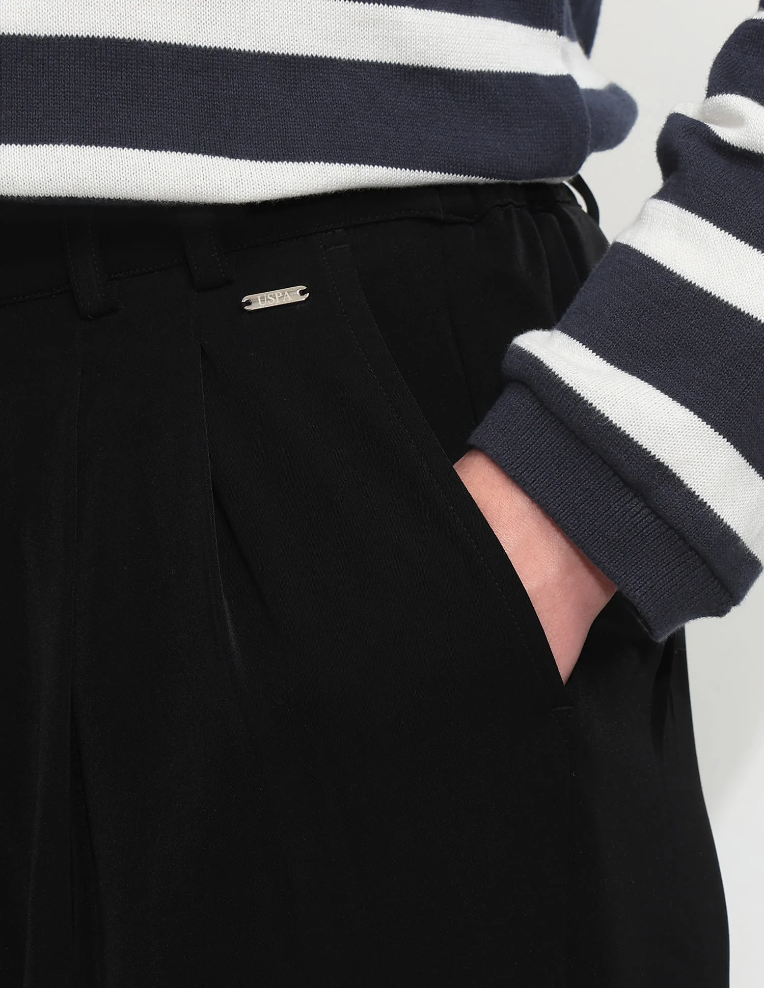 High Rise Wide Leg Trousers - Image 7