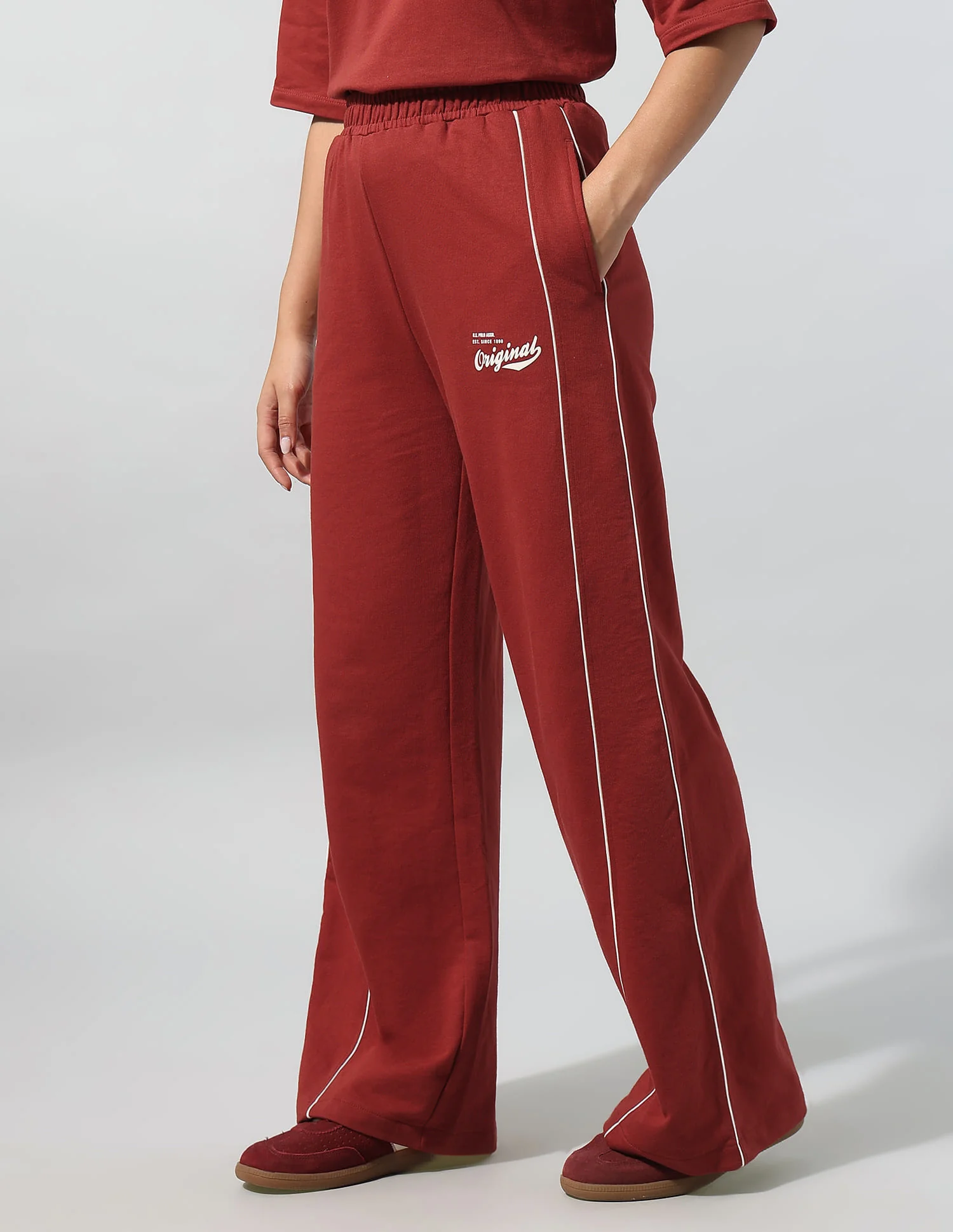 High Rise Wide Leg Trousers - Image 4