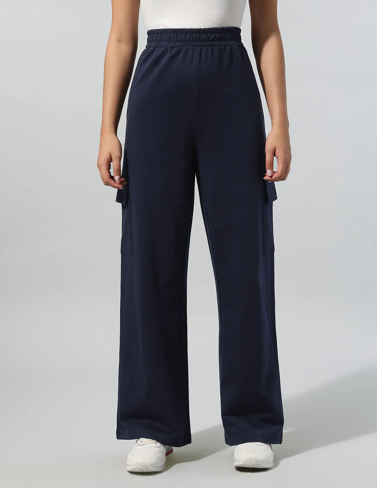 High Rise Wide Leg Trousers - Image 6