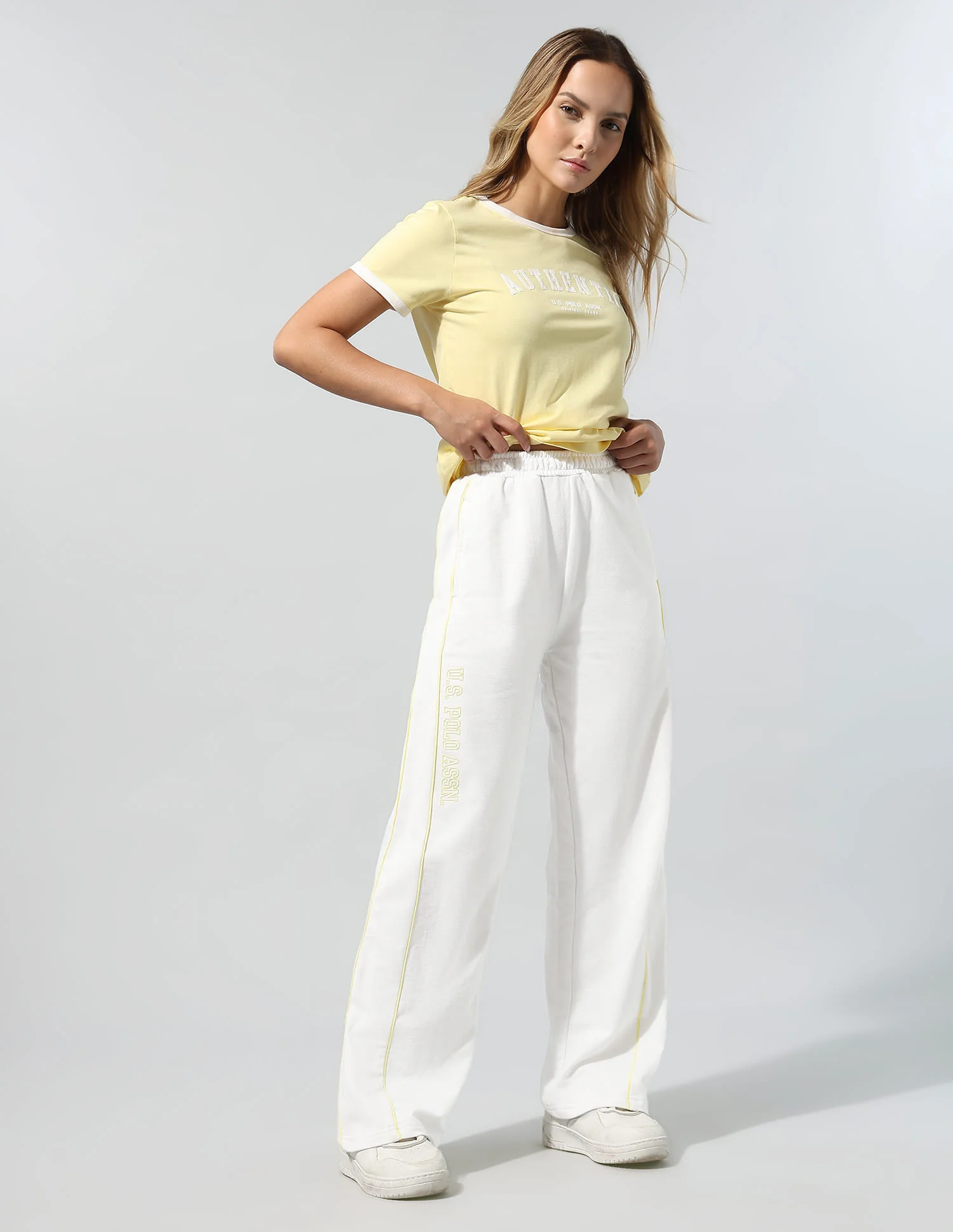 High Rise Wide Leg Trousers - Image 3