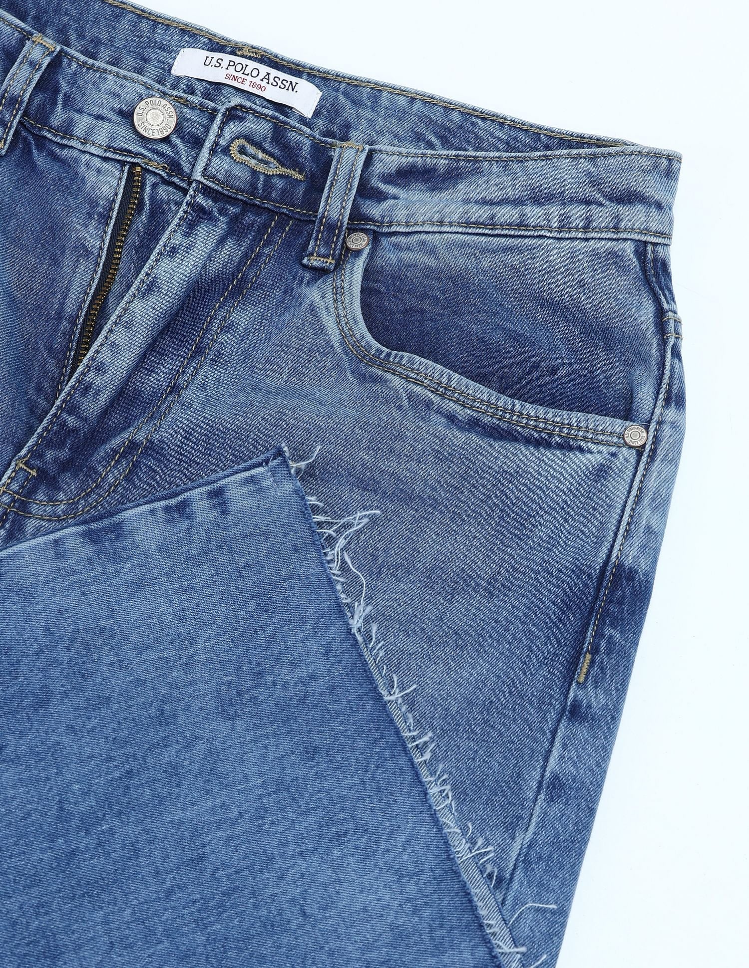 High Rise Wideleg Jeans - Image 2