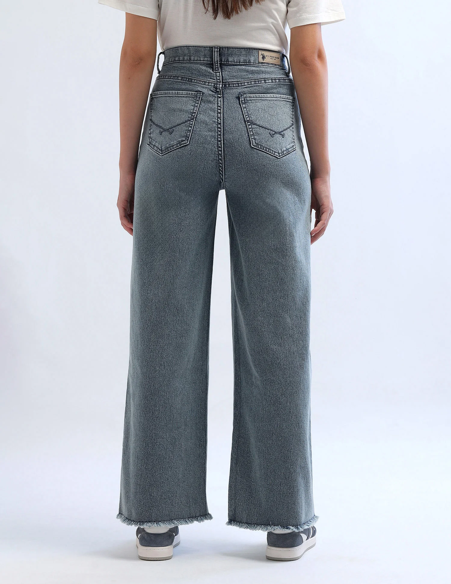 High Rise Wideleg Jeans - Image 5