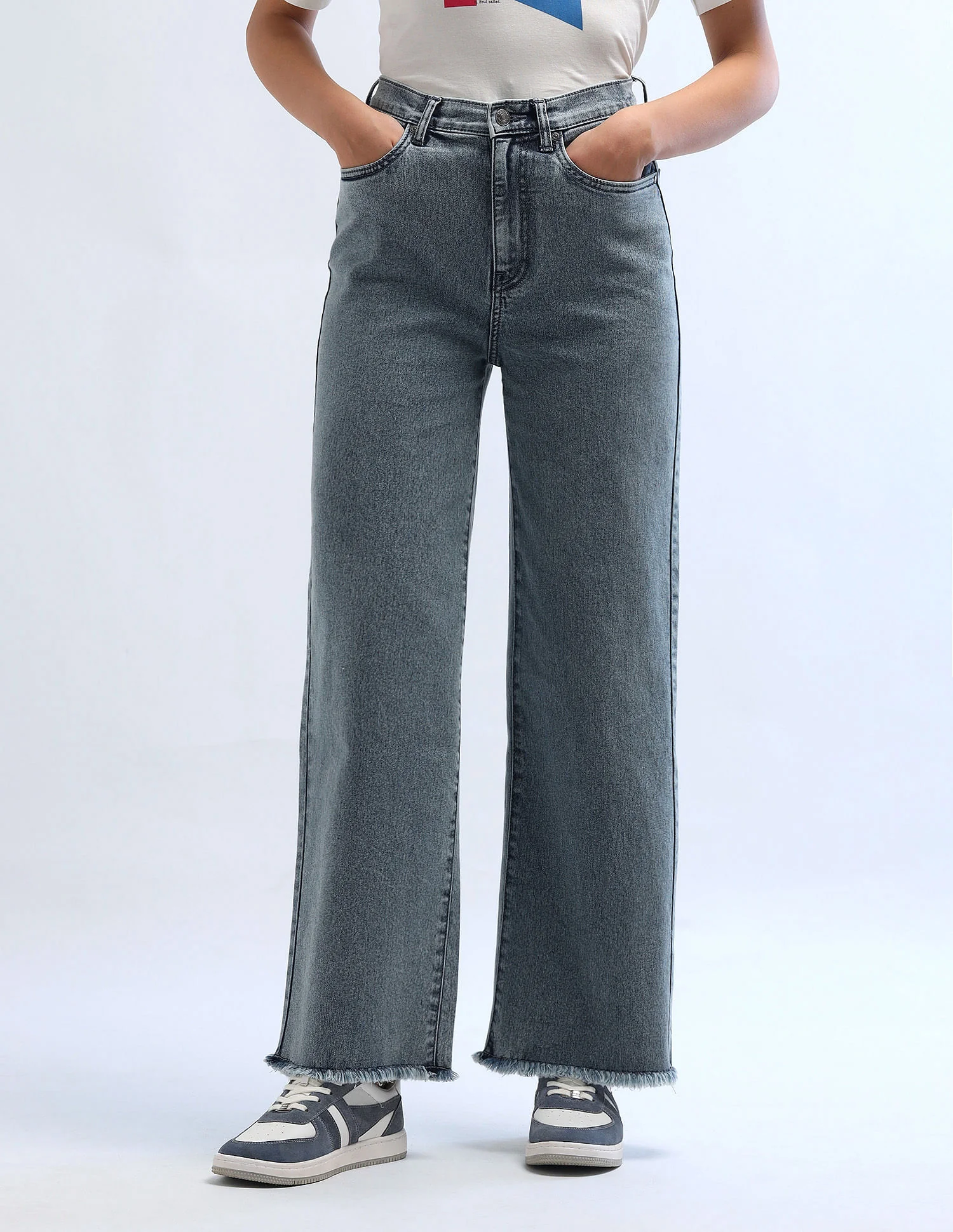 High Rise Wideleg Jeans - Image 6