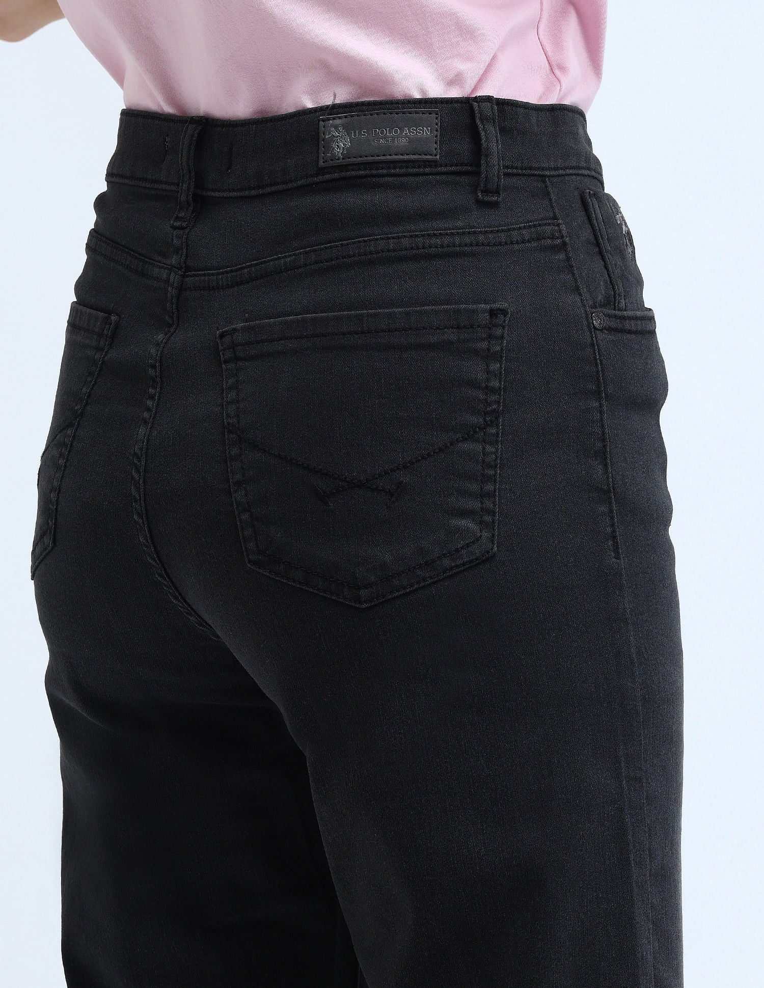 High Rise Wideleg Jeans - Image 7