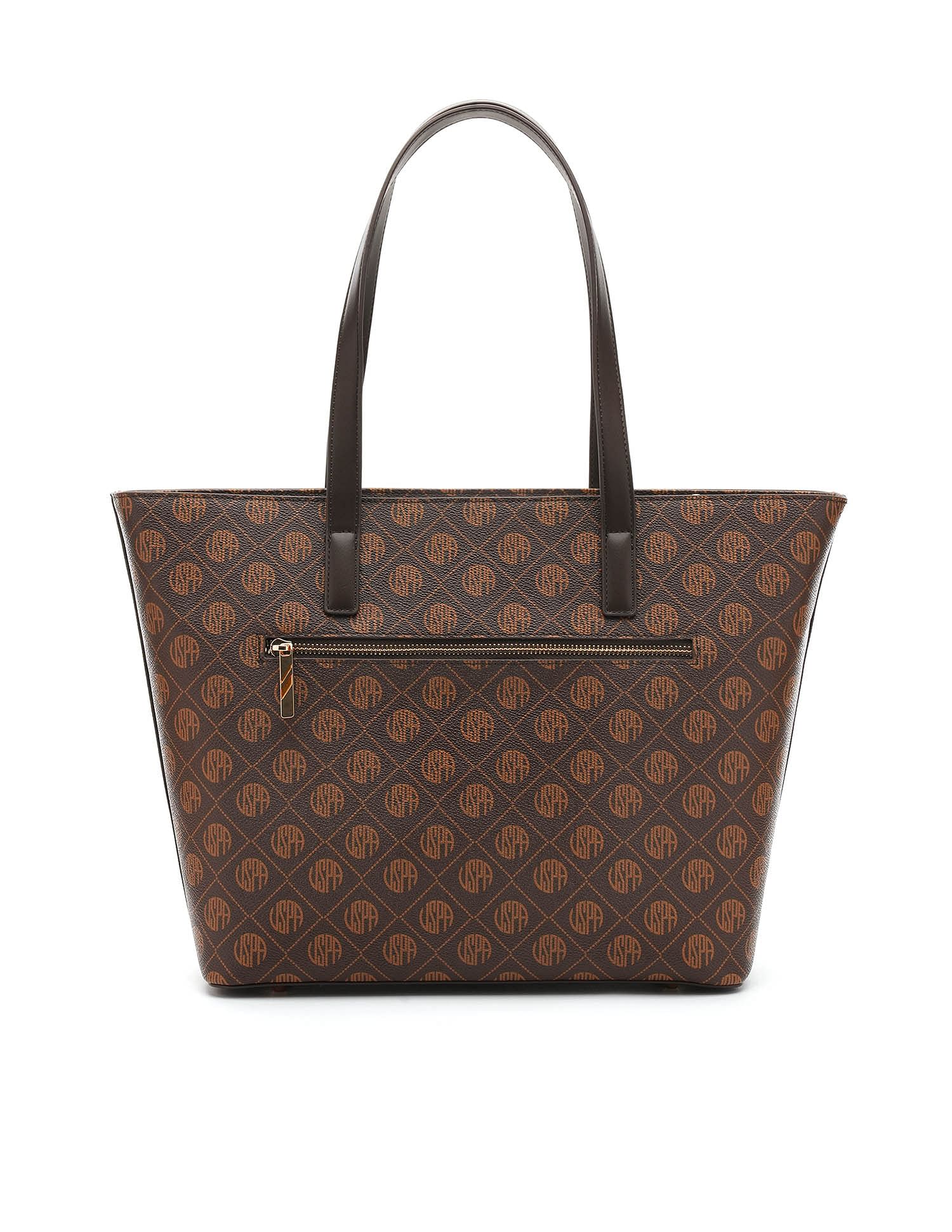 Isla Monogram Tote Handbag - Image 6