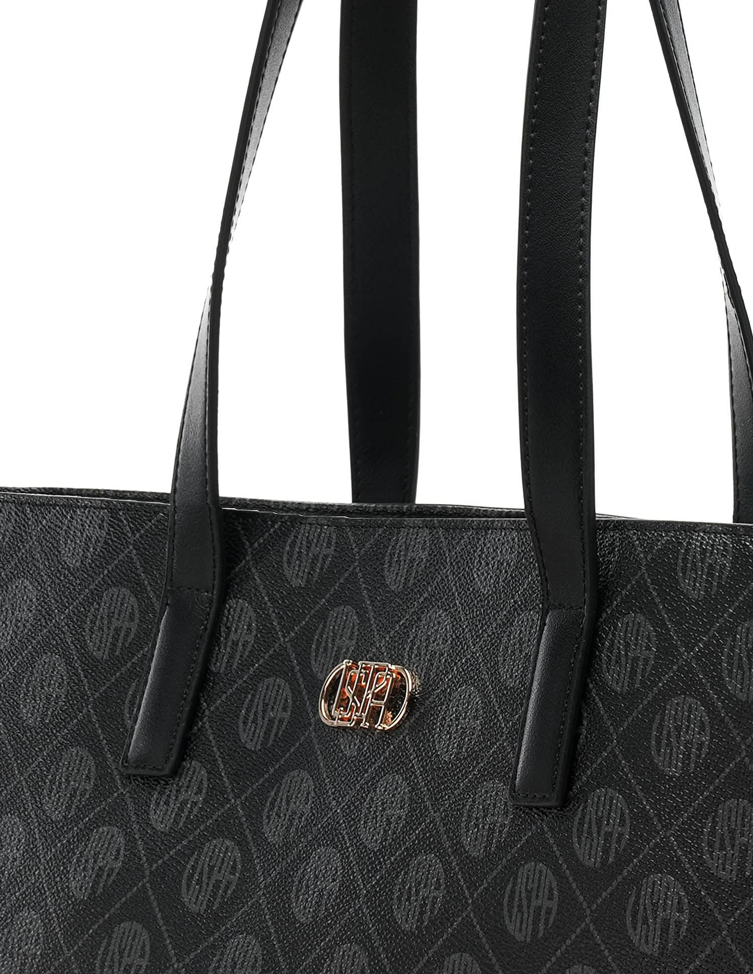 Isla Monogram Tote Handbag - Image 8