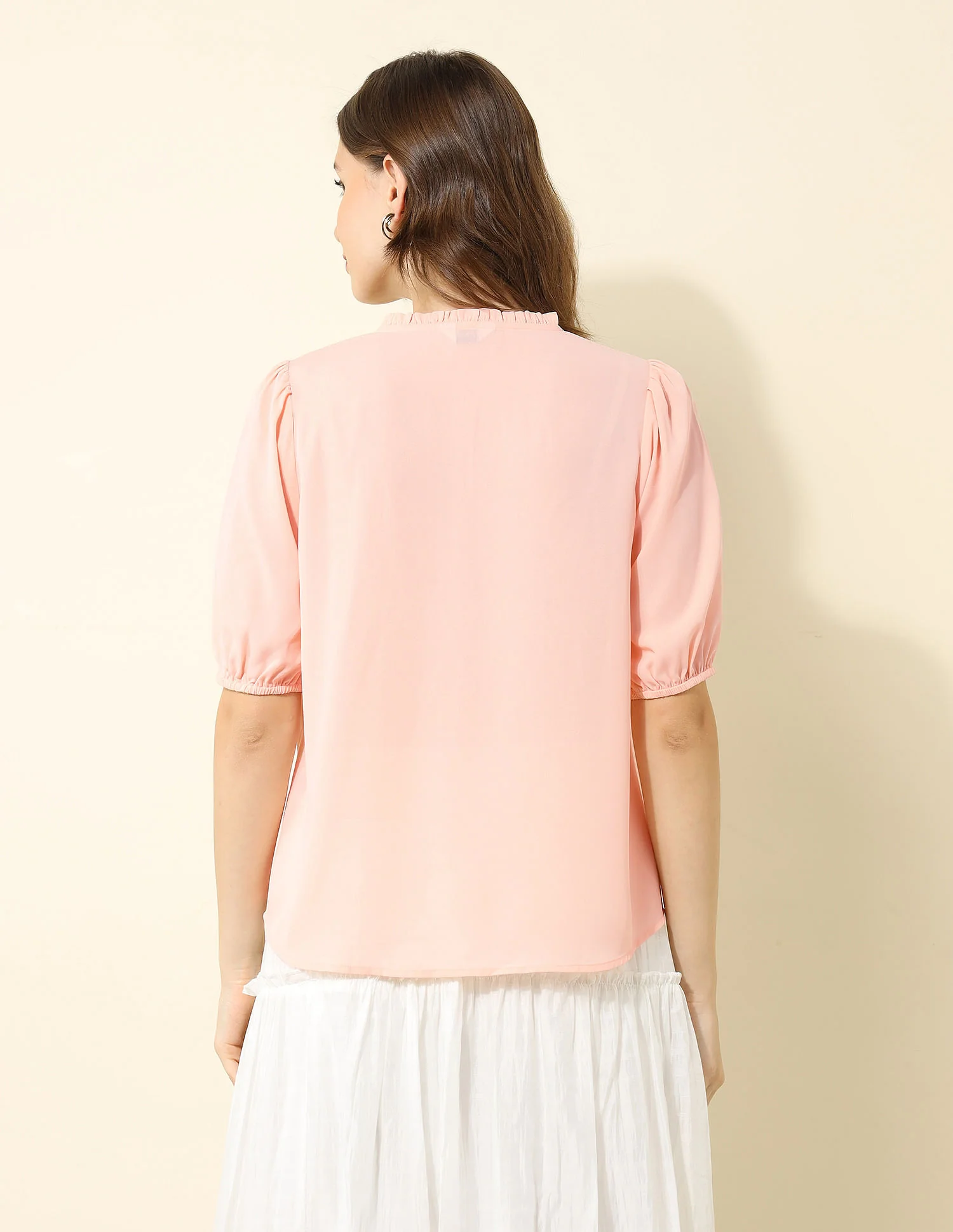 Lace Detail Regular Fit Top - Image 5