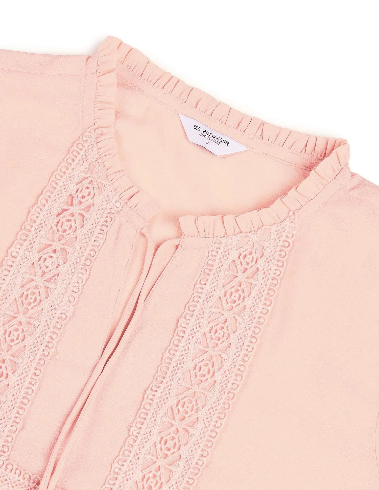 Lace Detail Regular Fit Top - Image 8