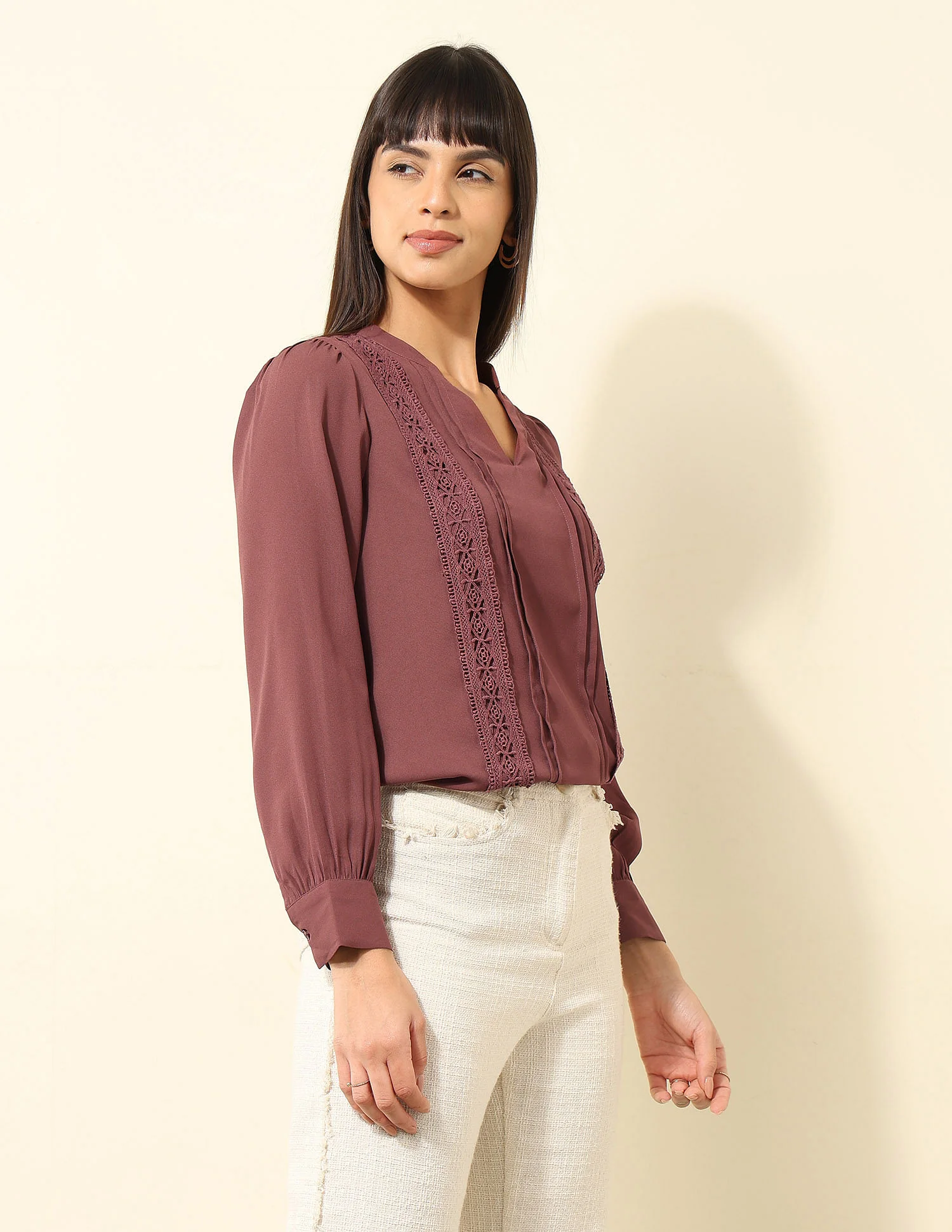 Lace Detailed Top - Image 4