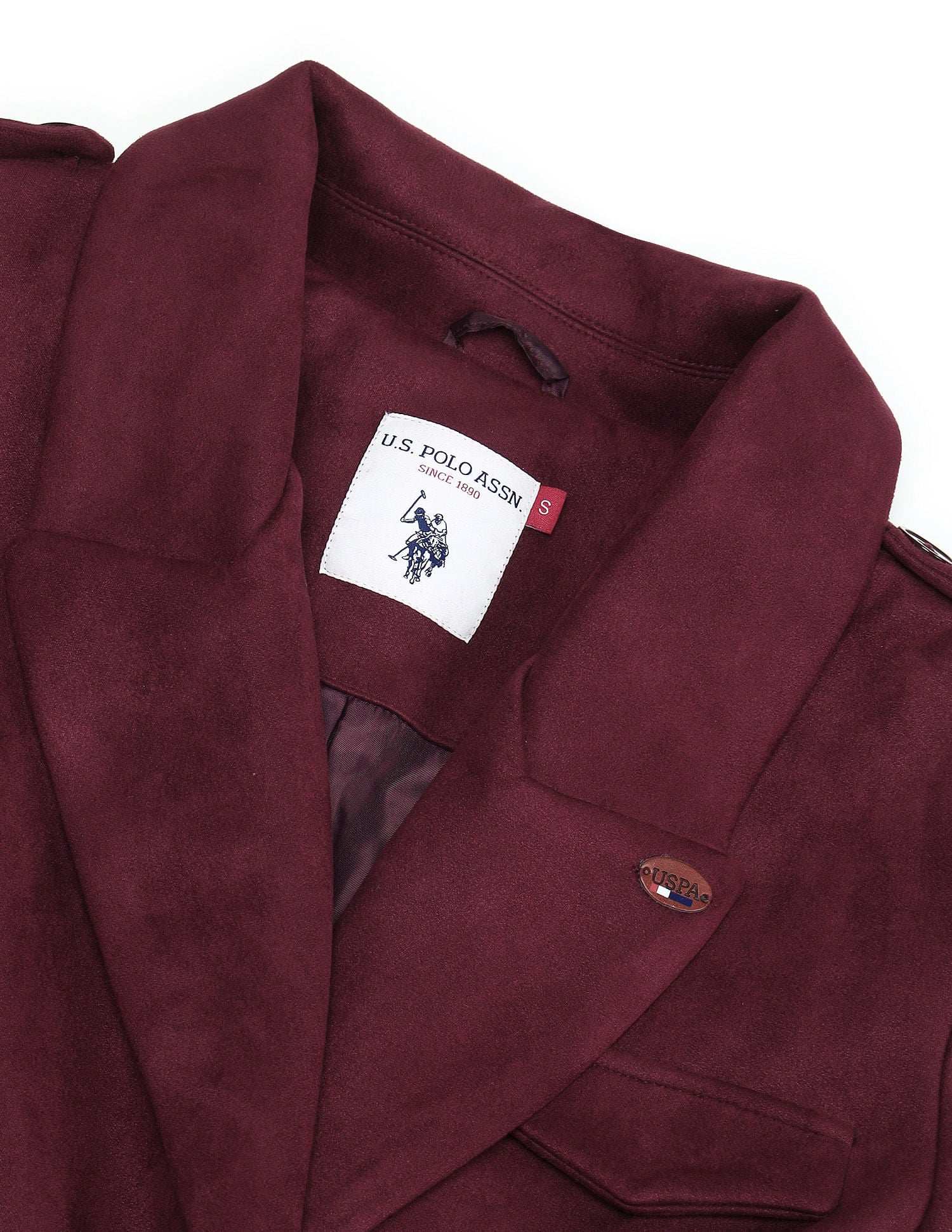 Longline Lapel Collar Jacket - Image 2