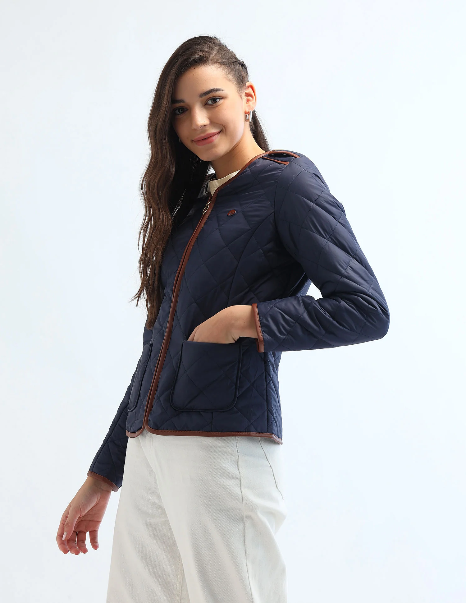 Longline Puffer Jacket - Image 4