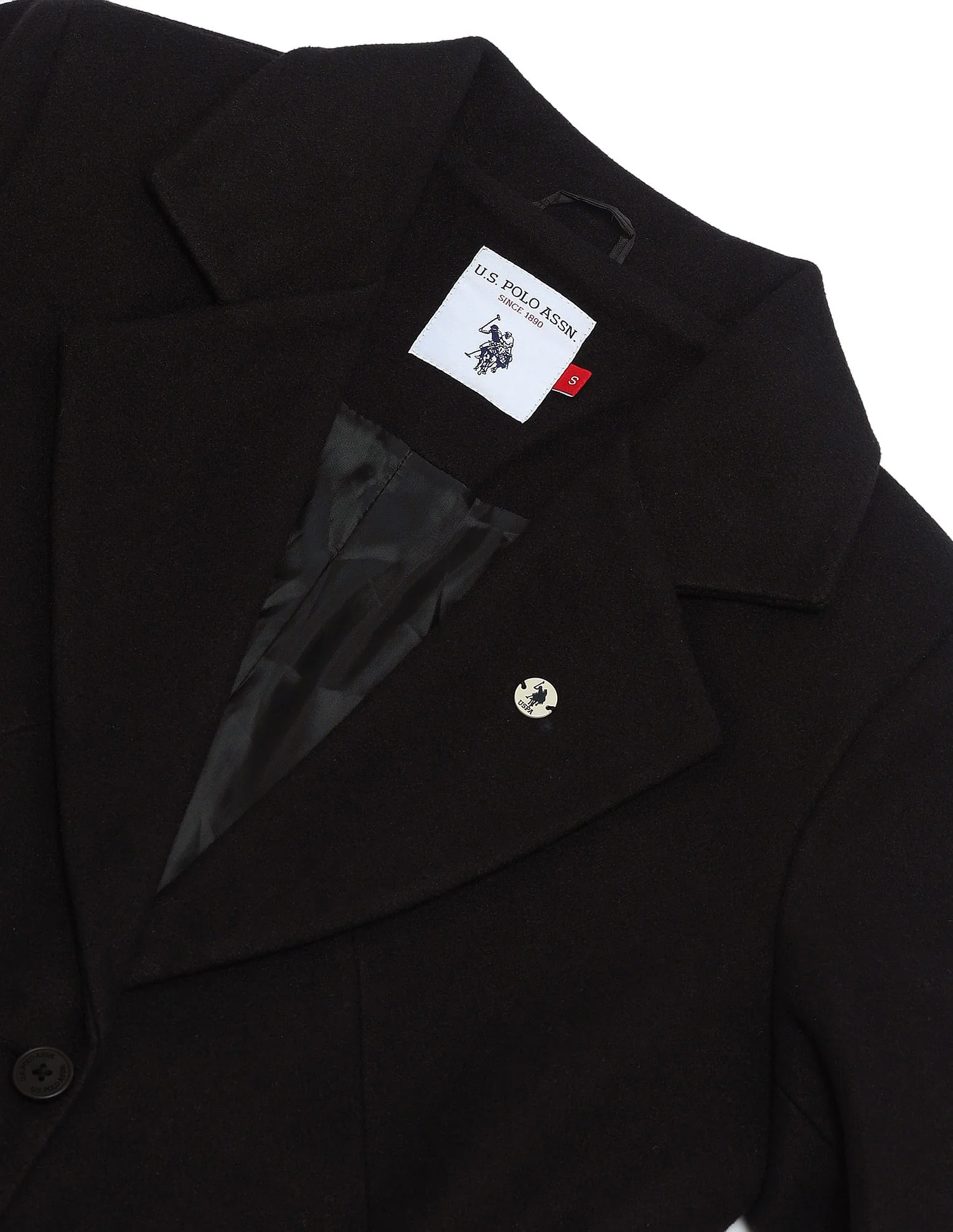 Longline Solid Felt Jacket - Image 2