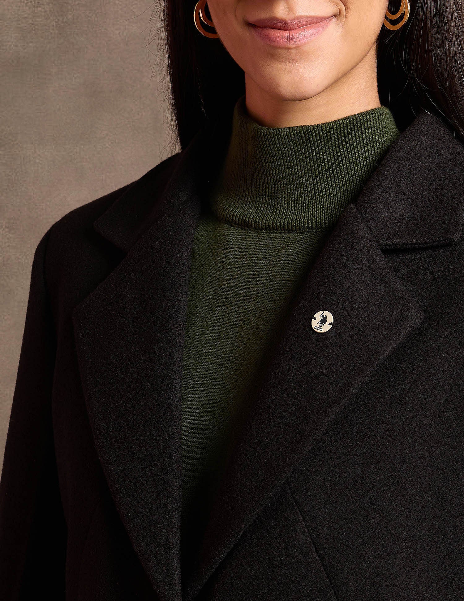 Longline Solid Felt Jacket - Image 7