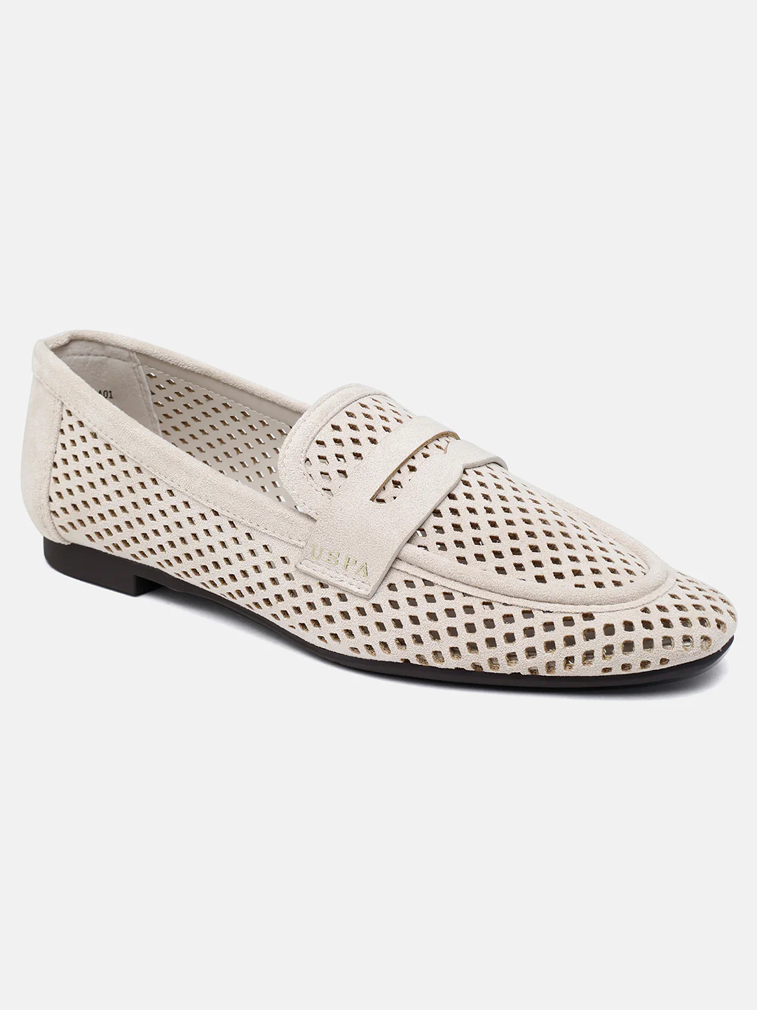 Mesh Textured Outsole Avenoir Loafers - Image 3