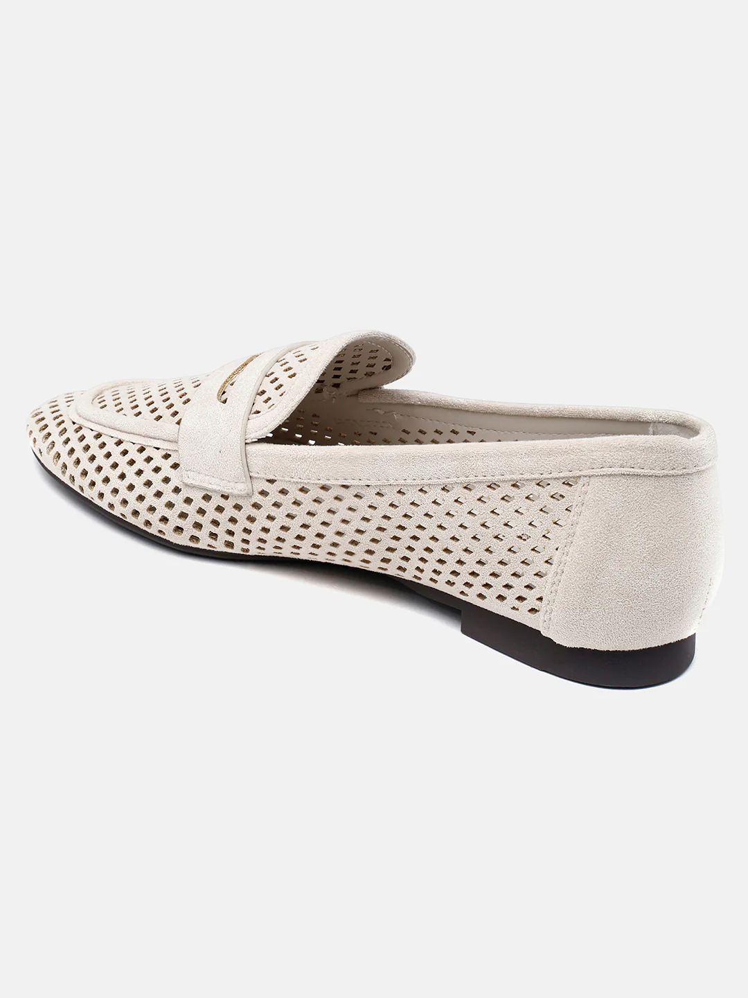 Mesh Textured Outsole Avenoir Loafers - Image 4