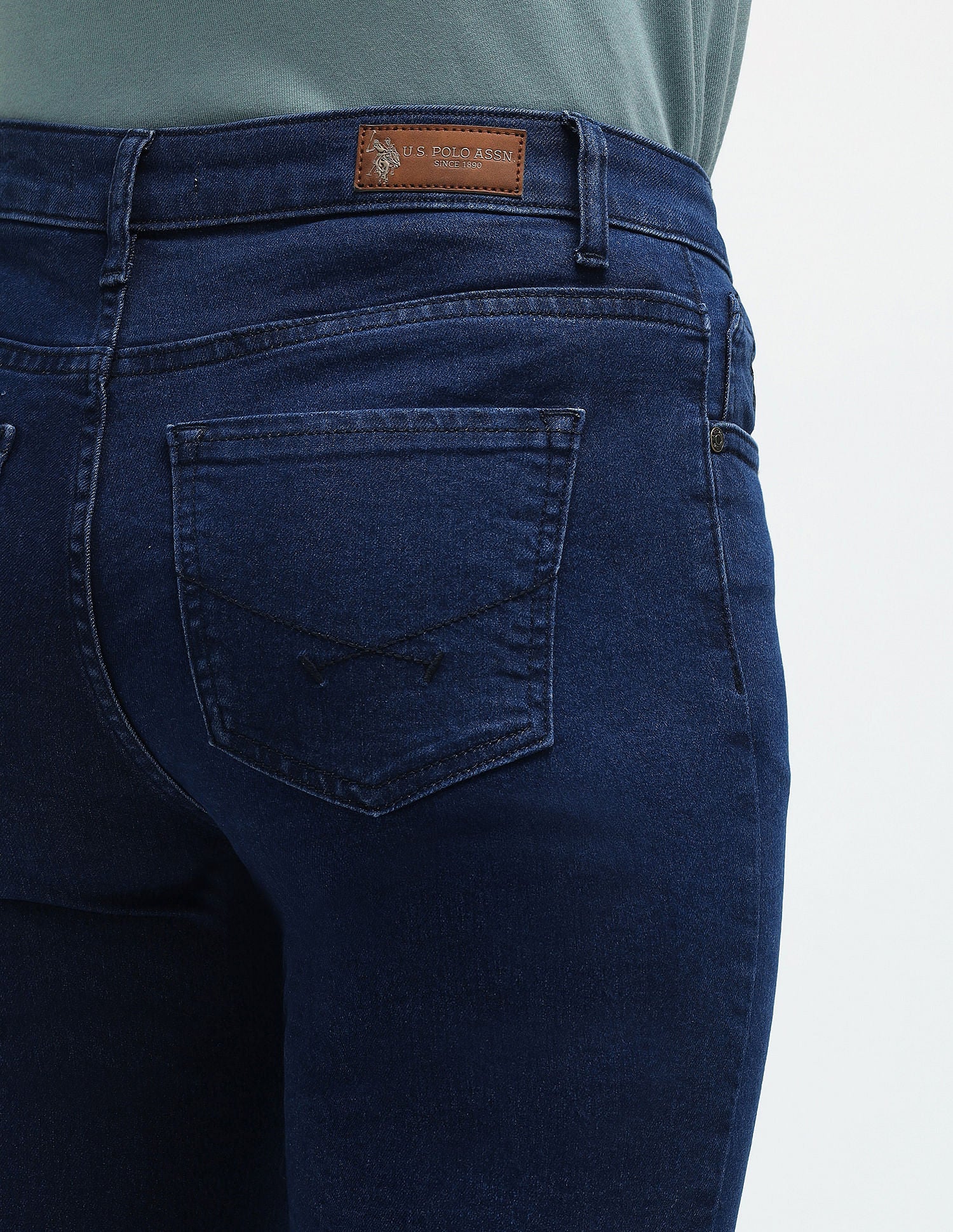 Mid Rise Bootcut Jeans - Image 8