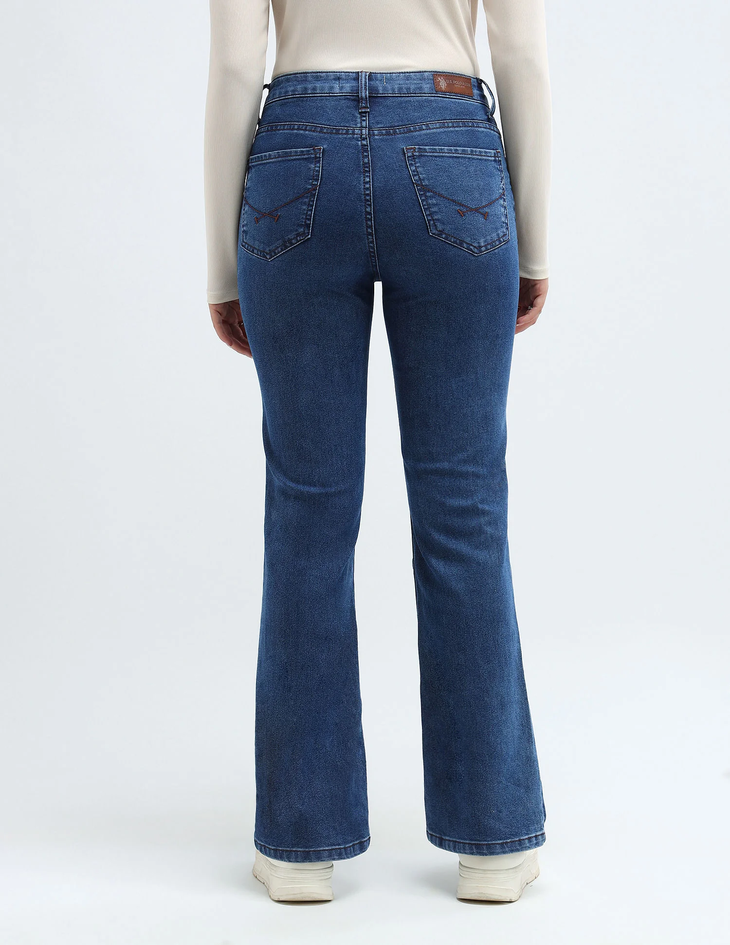 Mid Rise Bootcut Stretchable Jeans - Image 5