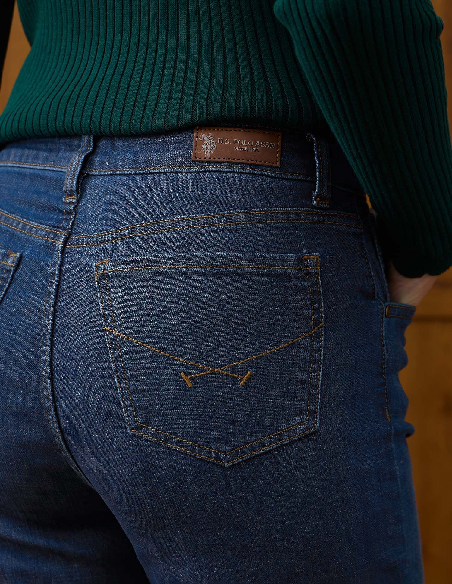 High Rise Wide Leg Fit Jeans - Image 8