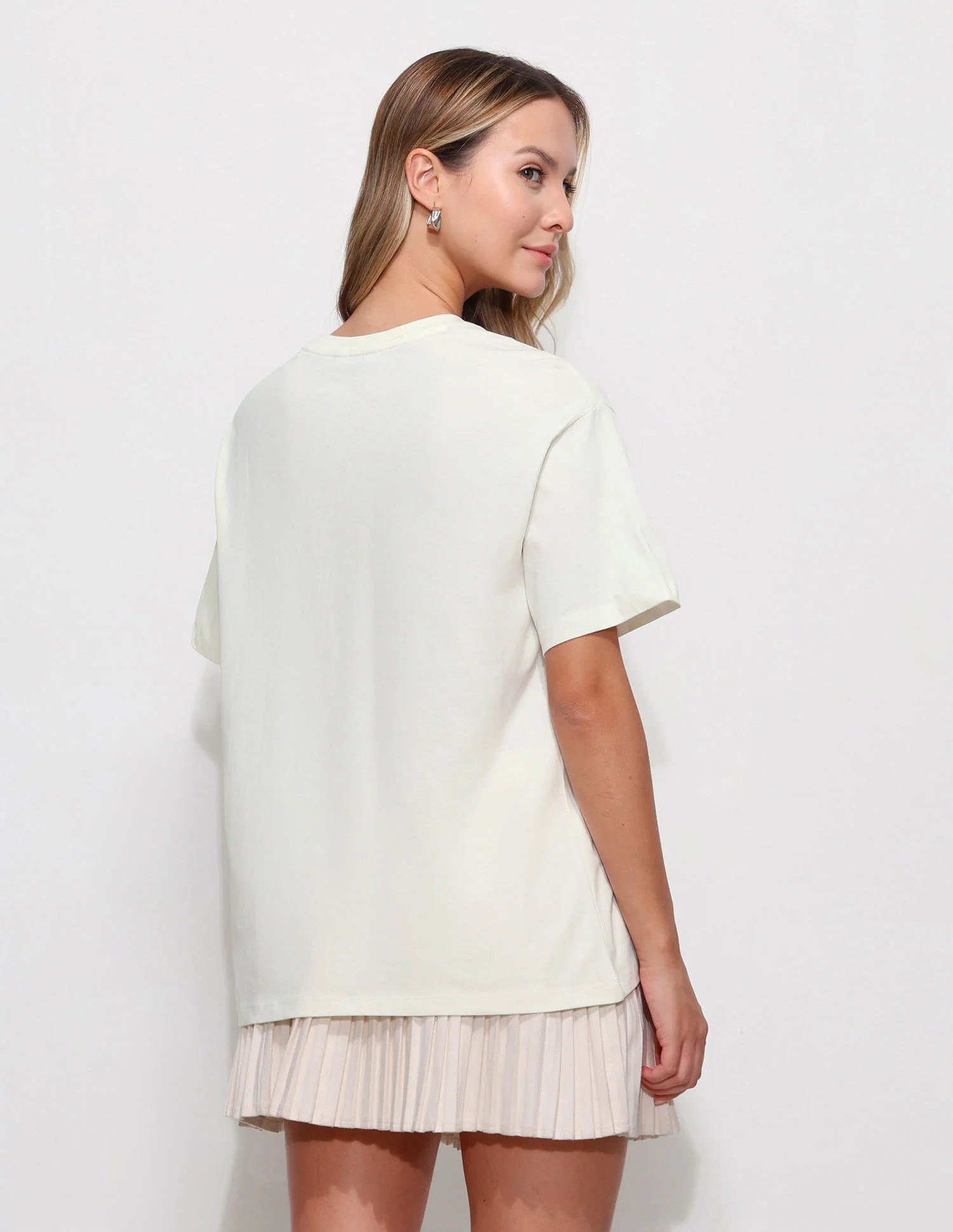 Oversized Brand Printed T-Shirt - Image 5