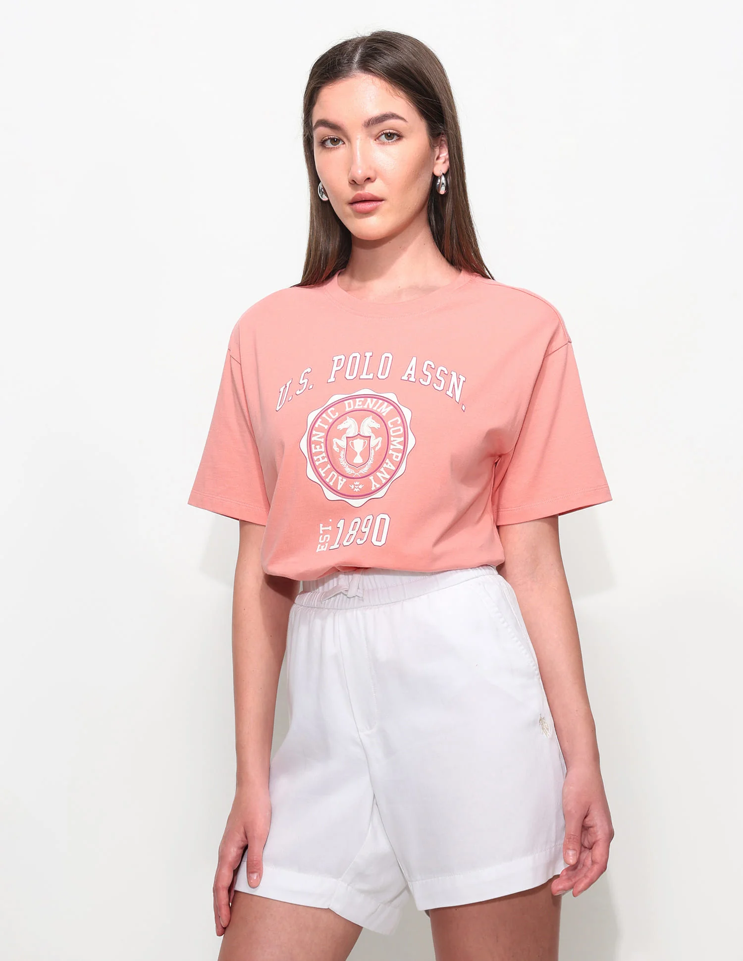 Oversized Brand Printed T-Shirt - Image 4