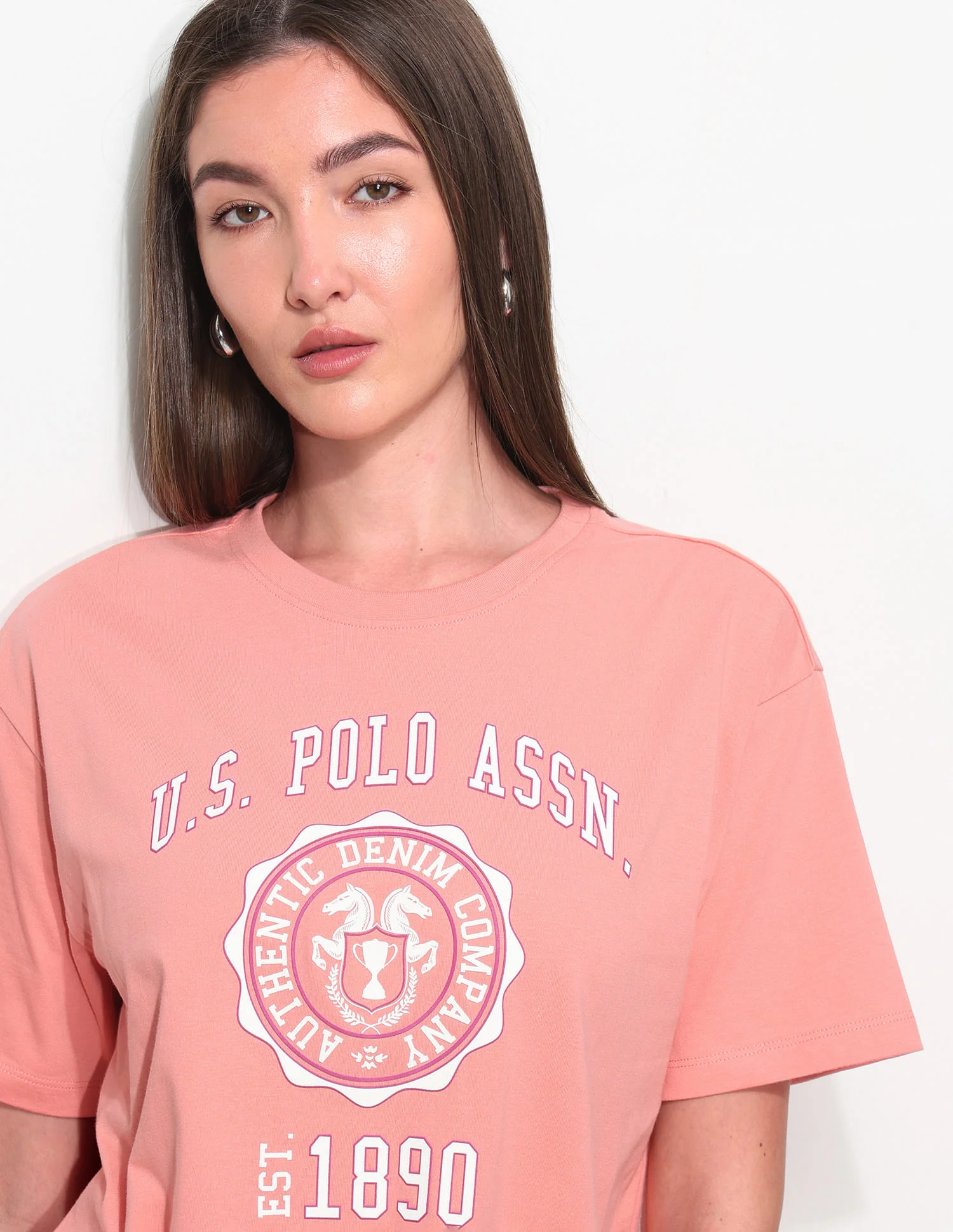 Oversized Brand Printed T-Shirt - Image 7