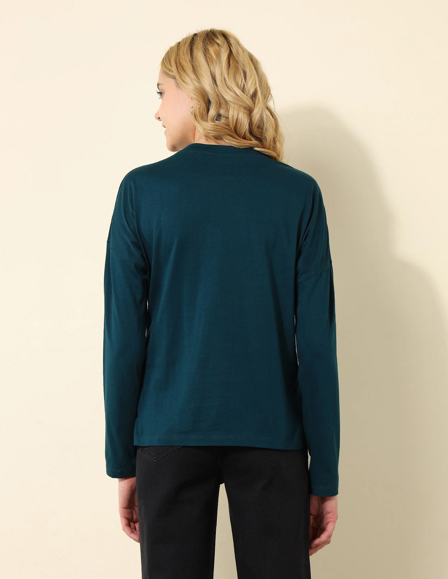 Oversized Fit Brand Printed T-Shirt - Image 5