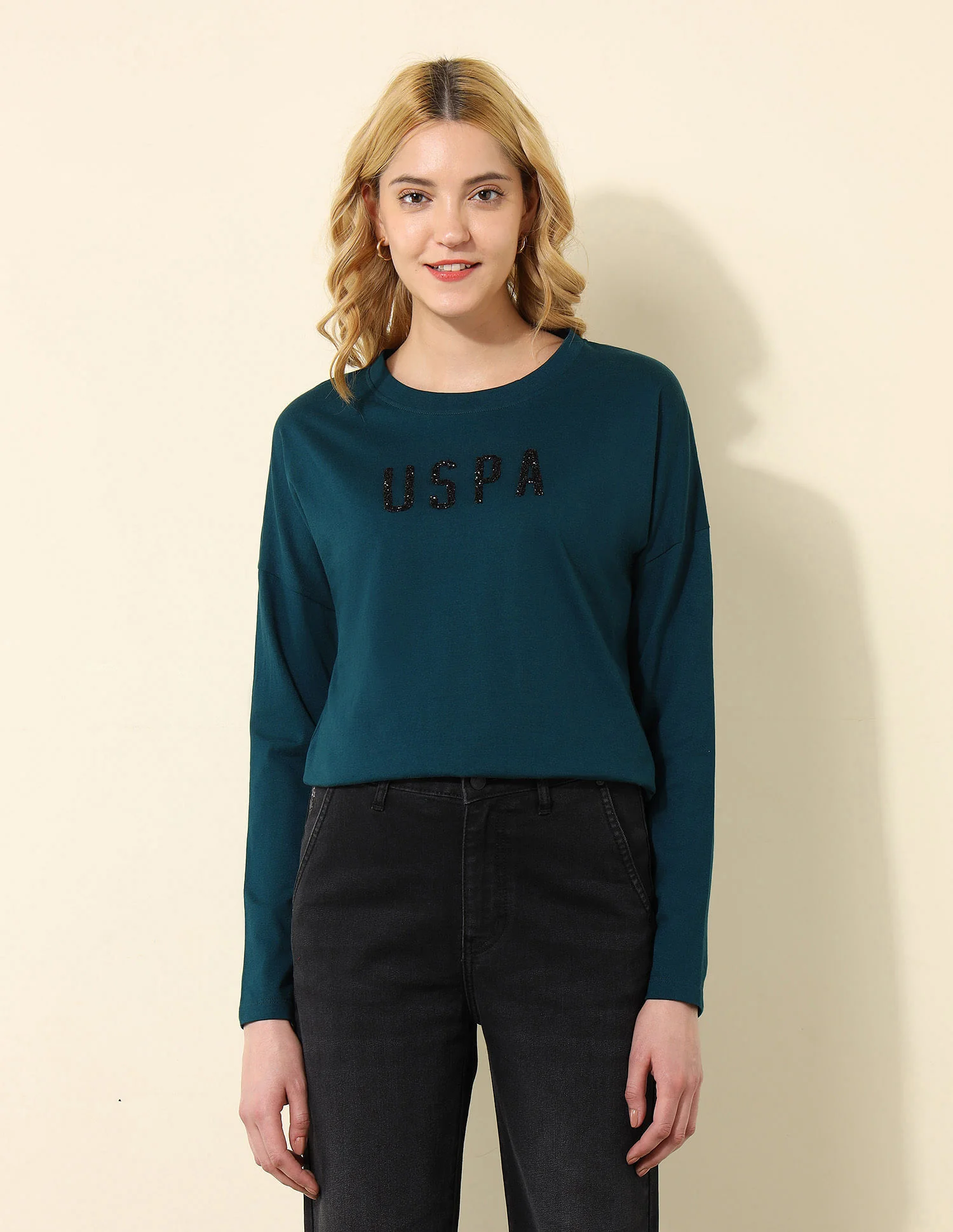 Oversized Fit Brand Printed T-Shirt - Image 6