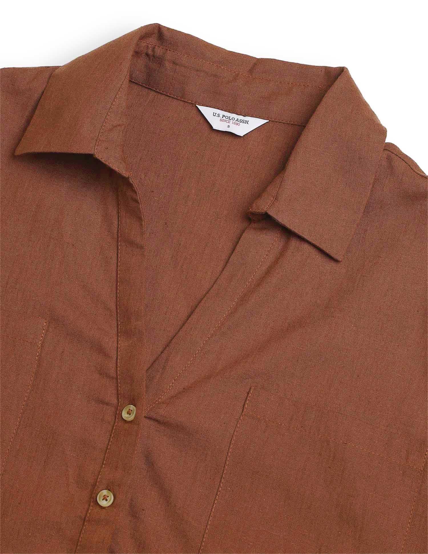 Oversized Fit Drop Shoulder Shirt - Image 8