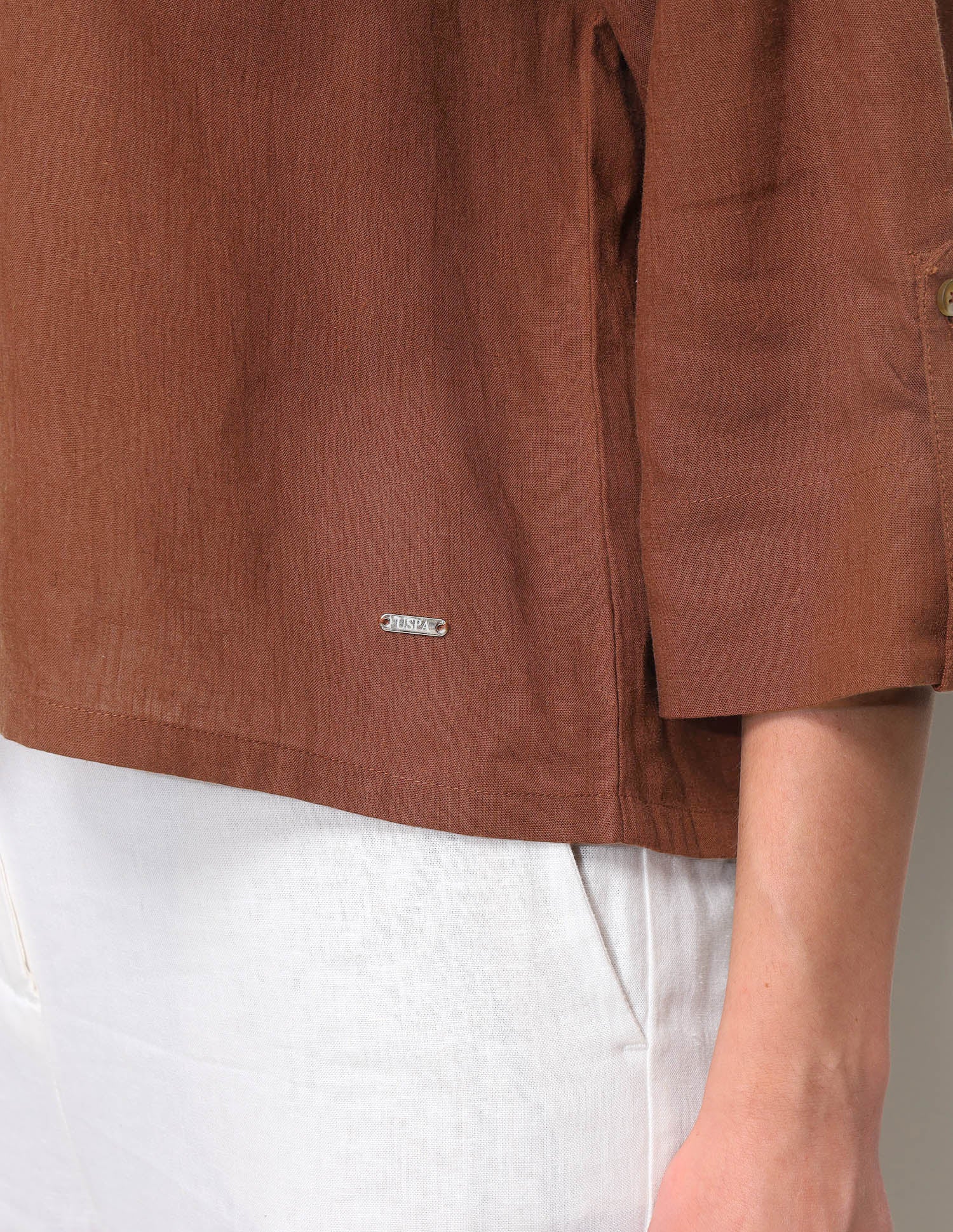Oversized Fit Drop Shoulder Shirt - Image 9