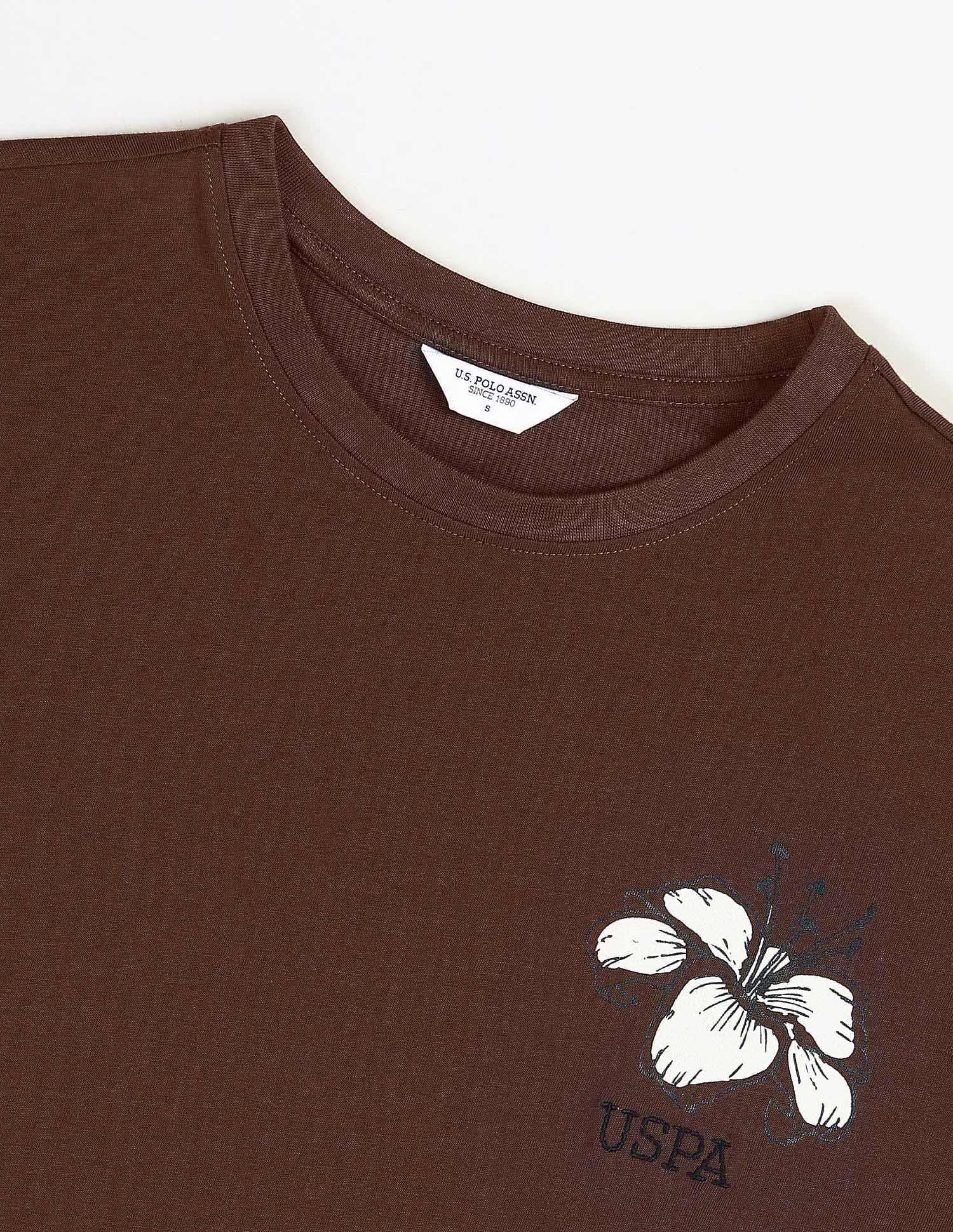 Oversized Fit Floral Printed T-Shirt - Image 8