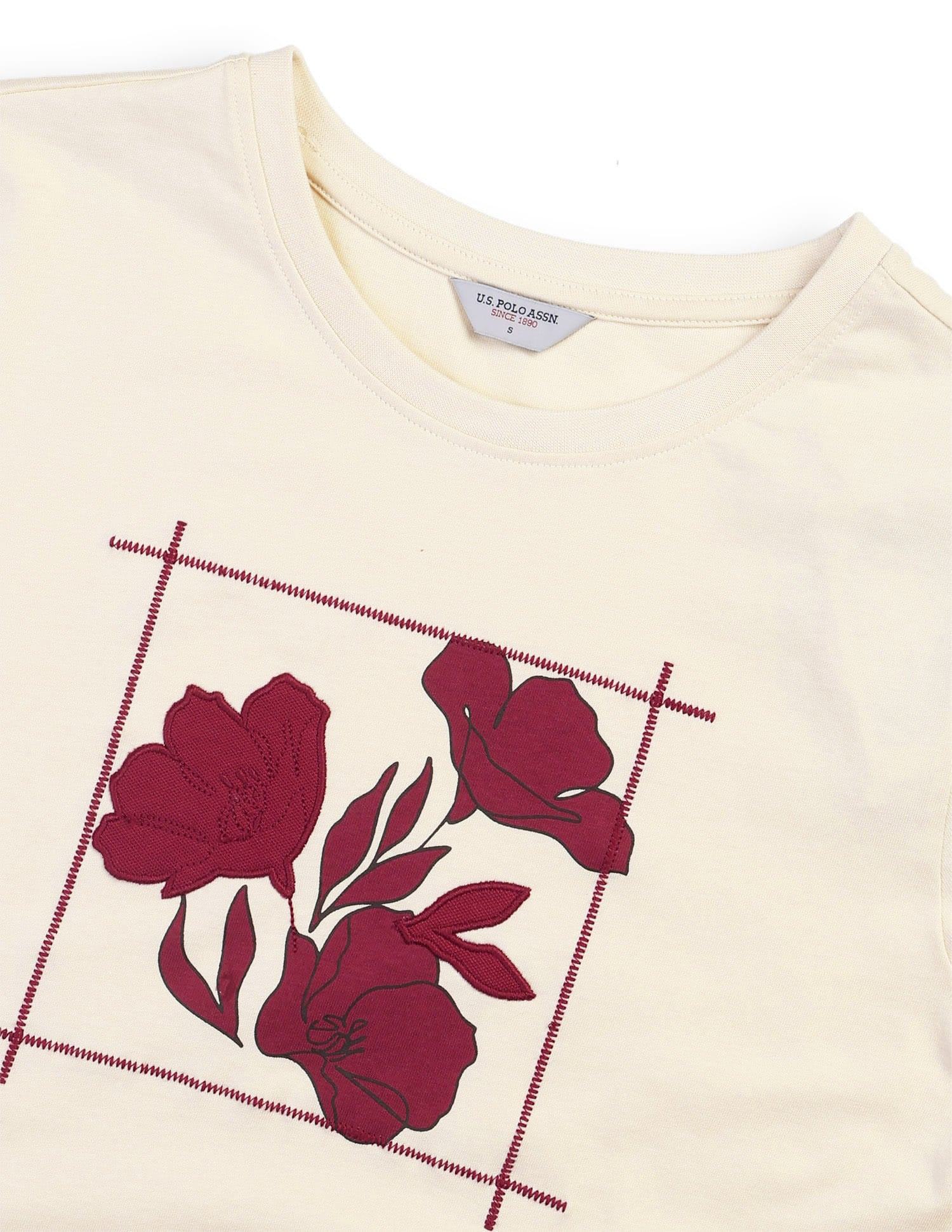 Oversized Fit Floral Printed T-Shirt - Image 8