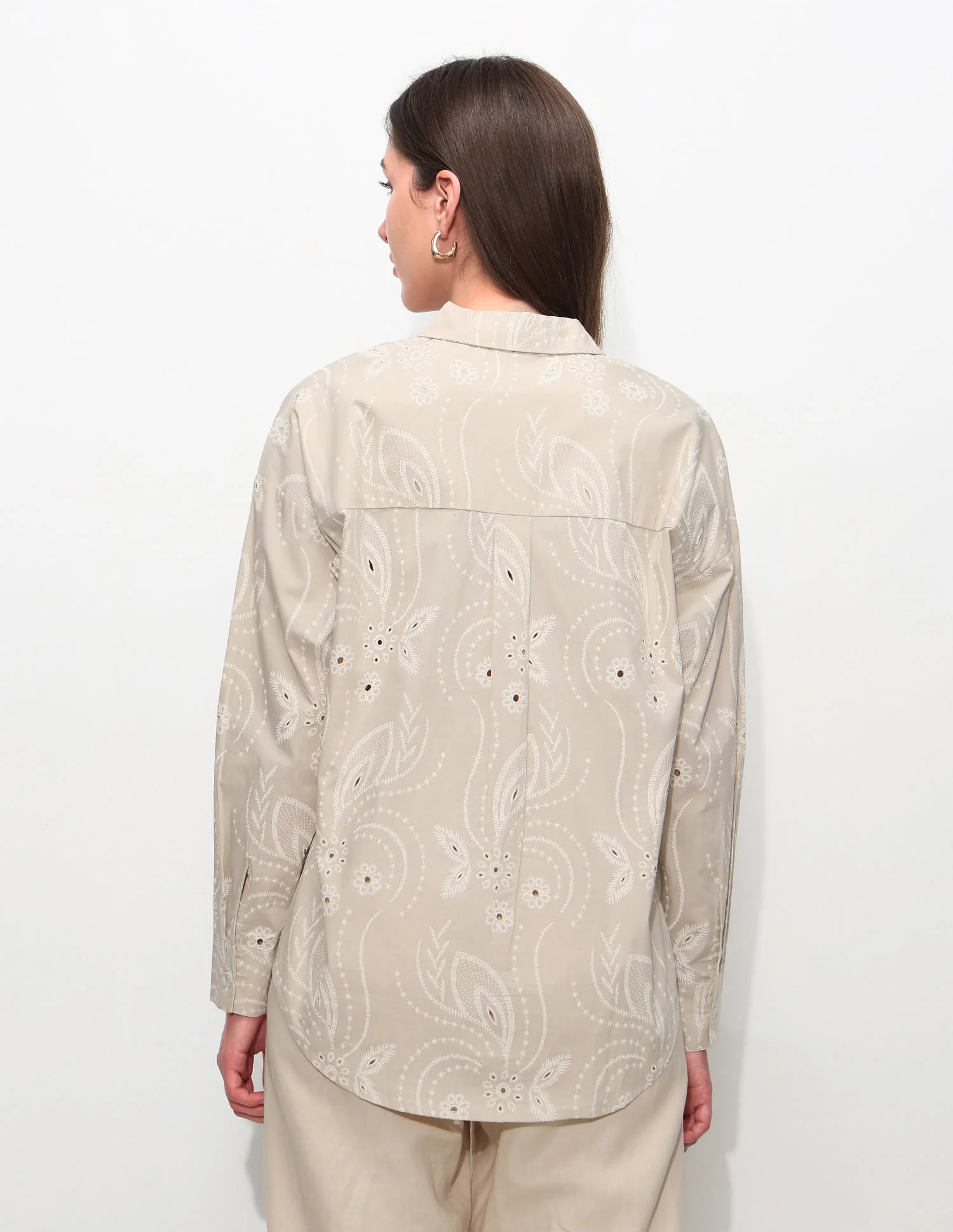 Oversized Fit Floral Shirt - Image 5