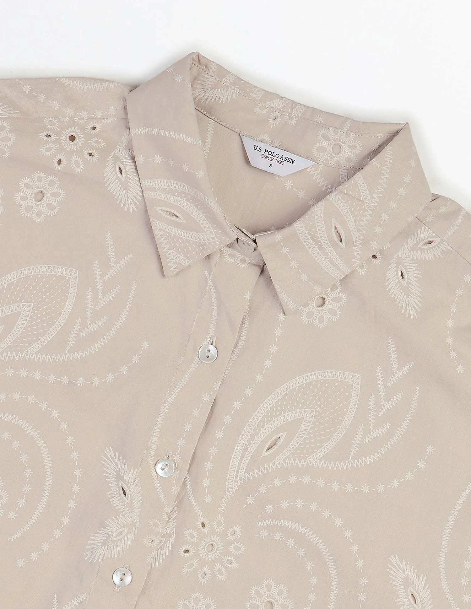 Oversized Fit Floral Shirt - Image 8