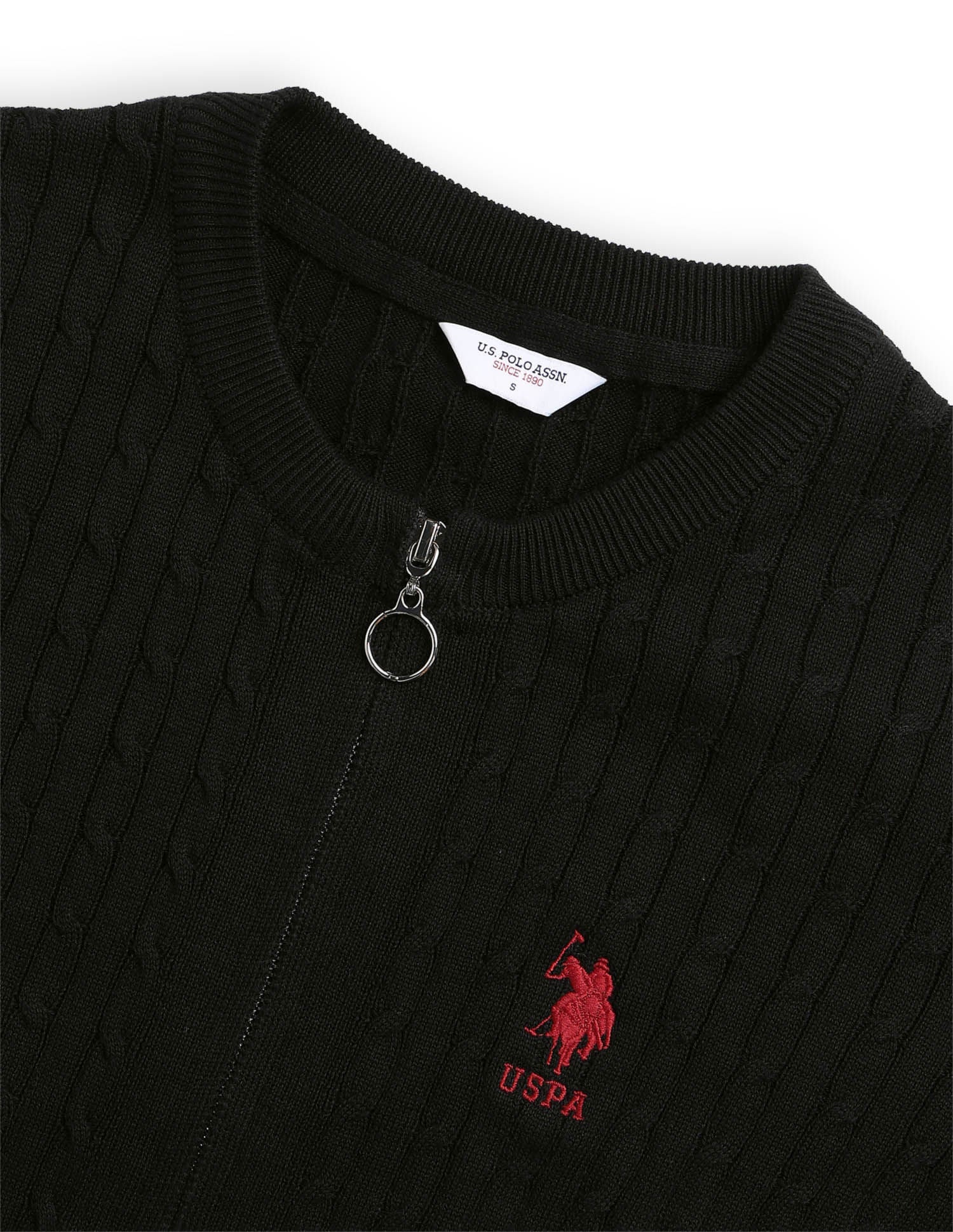 Cable Knit Regular Fit Sweater - Image 8