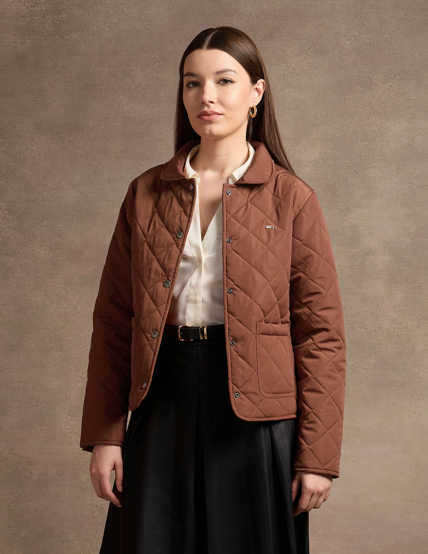 Peter Pan Collar Puffer Jacket