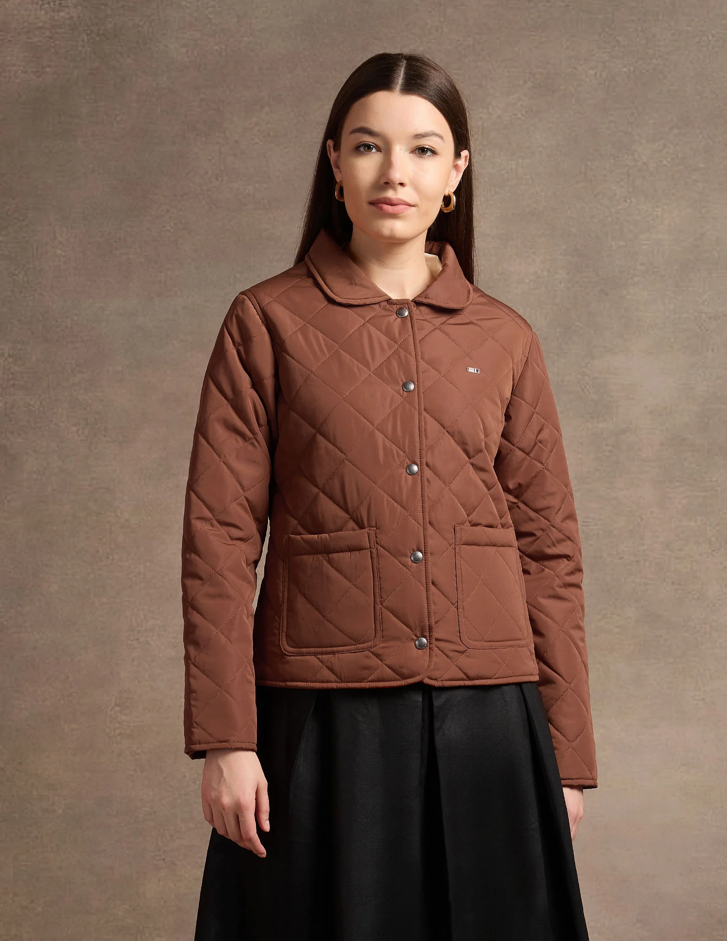 Peter Pan Collar Puffer Jacket - Image 6