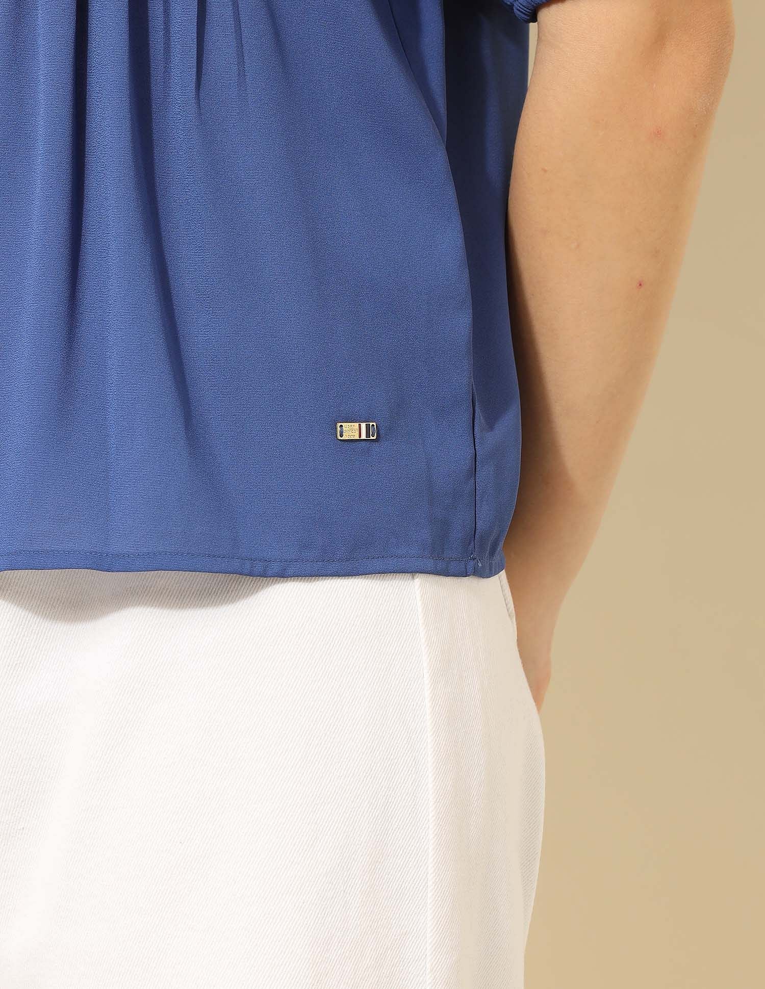 Pintuck Yoke Top - Image 9