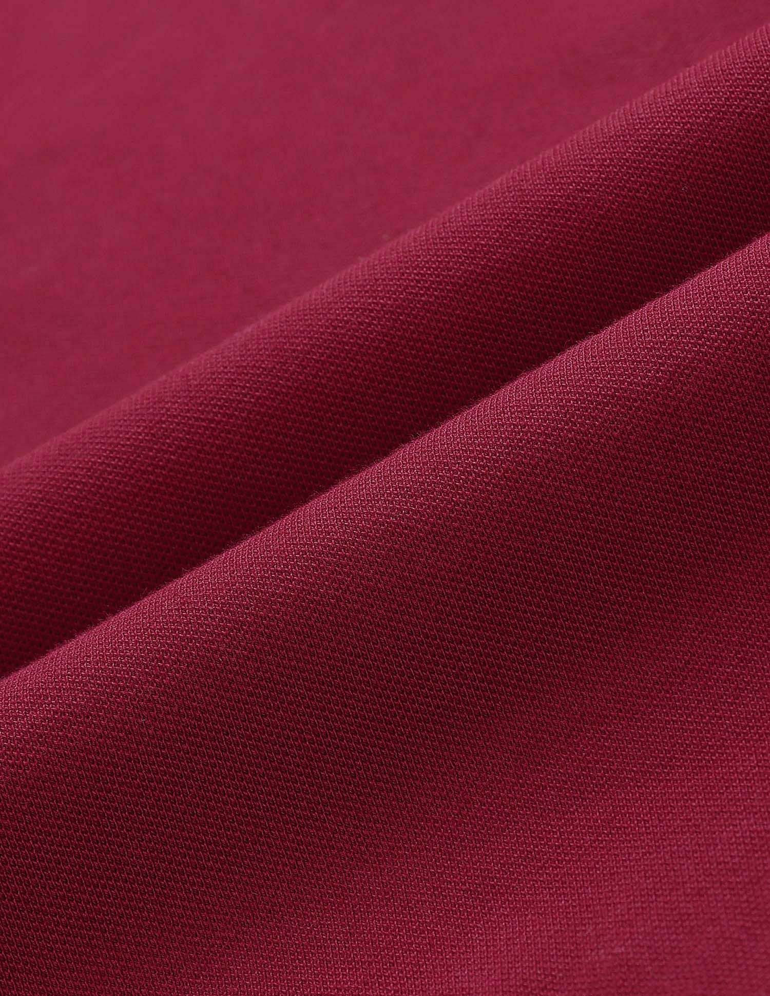 Polo Collar Cotton Tshirt With Full Sleeves - Image 2