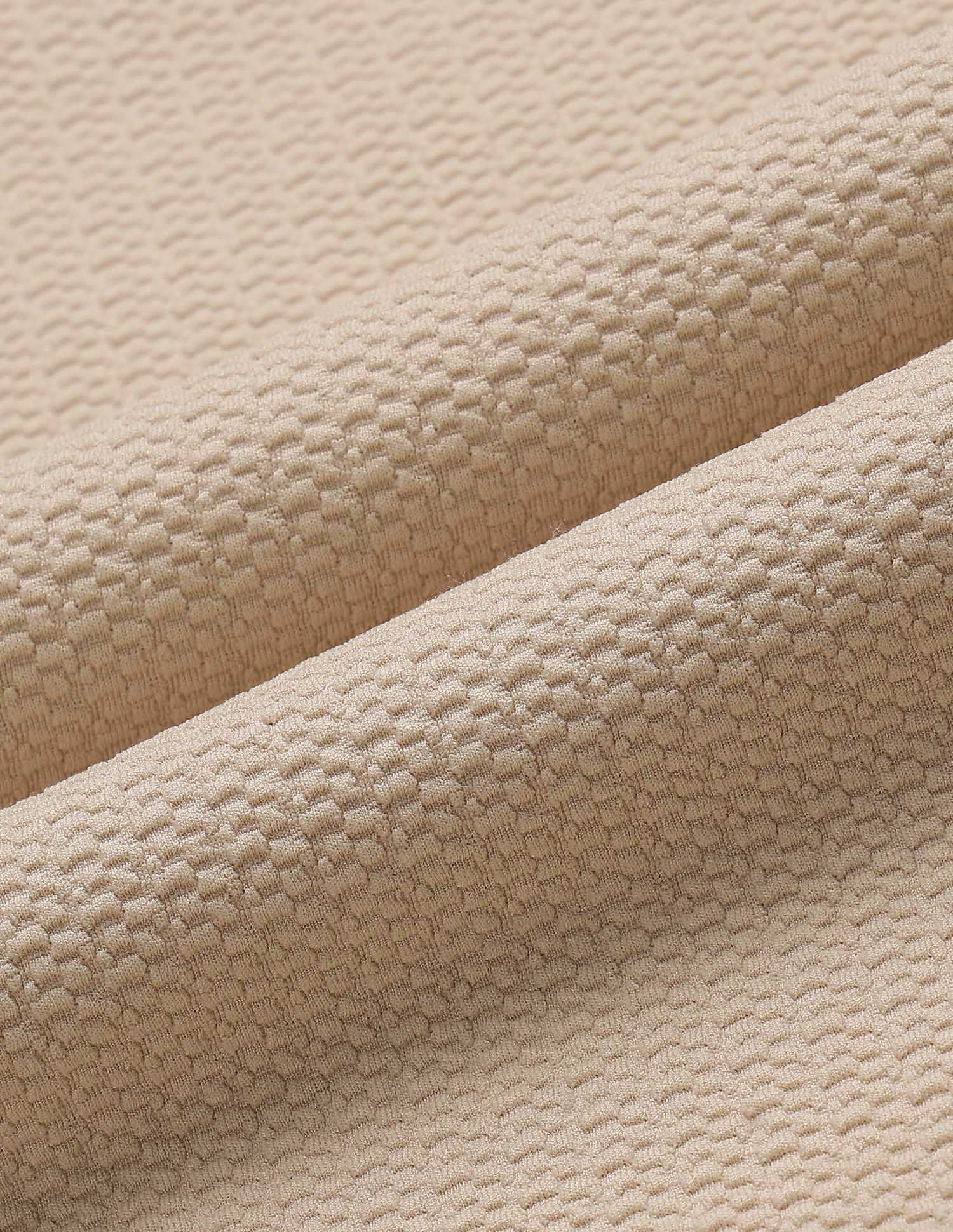 Polo Collar Textured Dress - Image 2