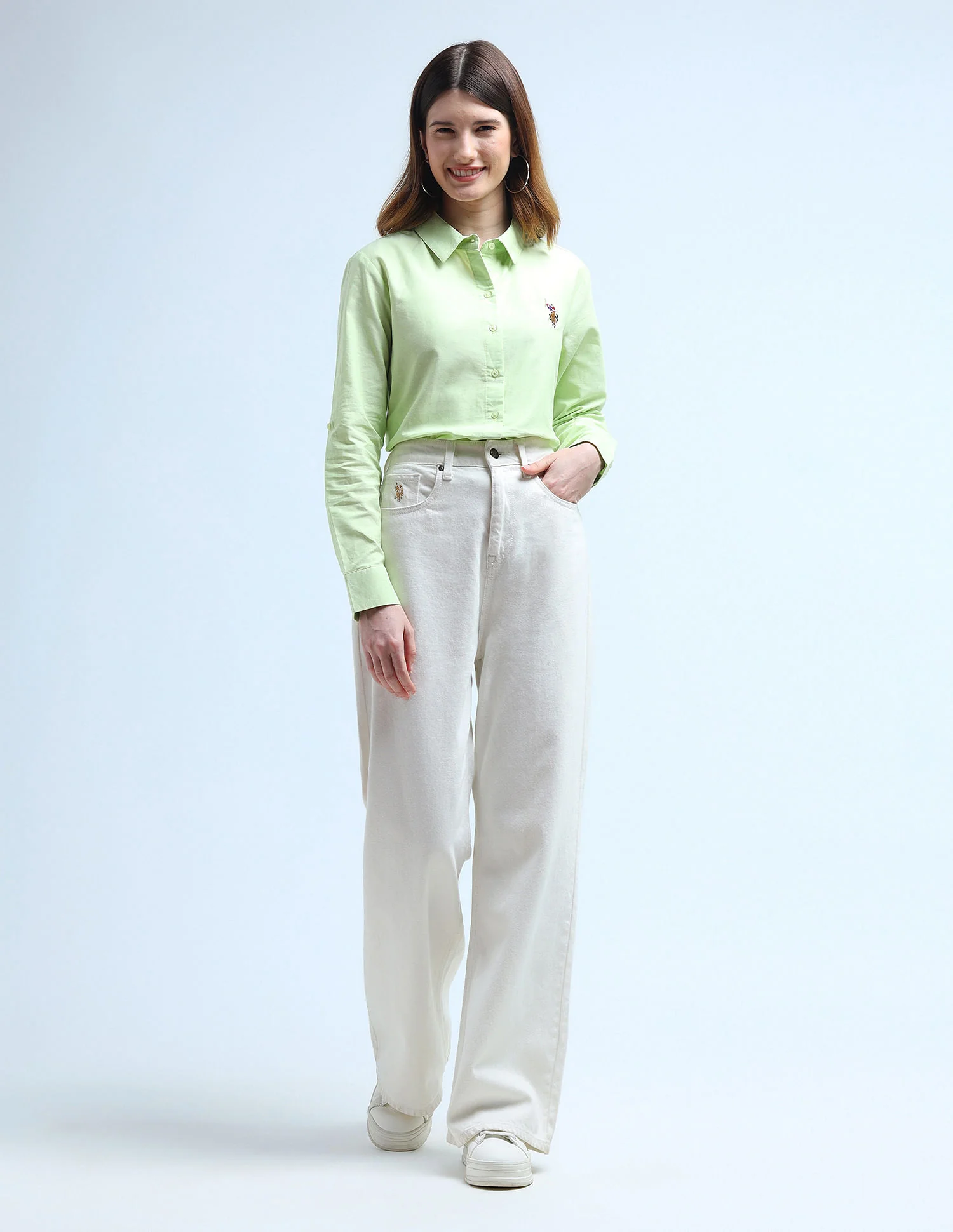 Pure Cotton Oxford Shirt - Image 3