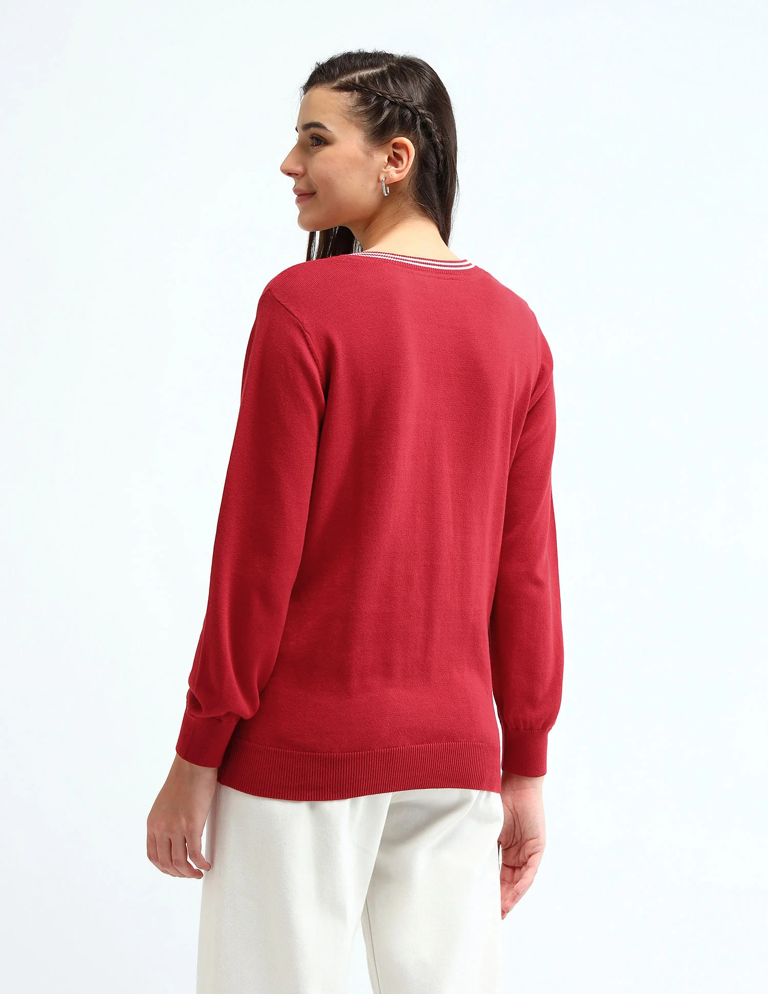 Pure Cotton Regular Fit Sweater - Image 5