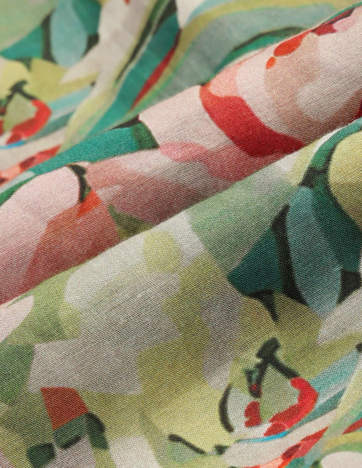 Regular Fit Abstract Printed Shirt - Image 2