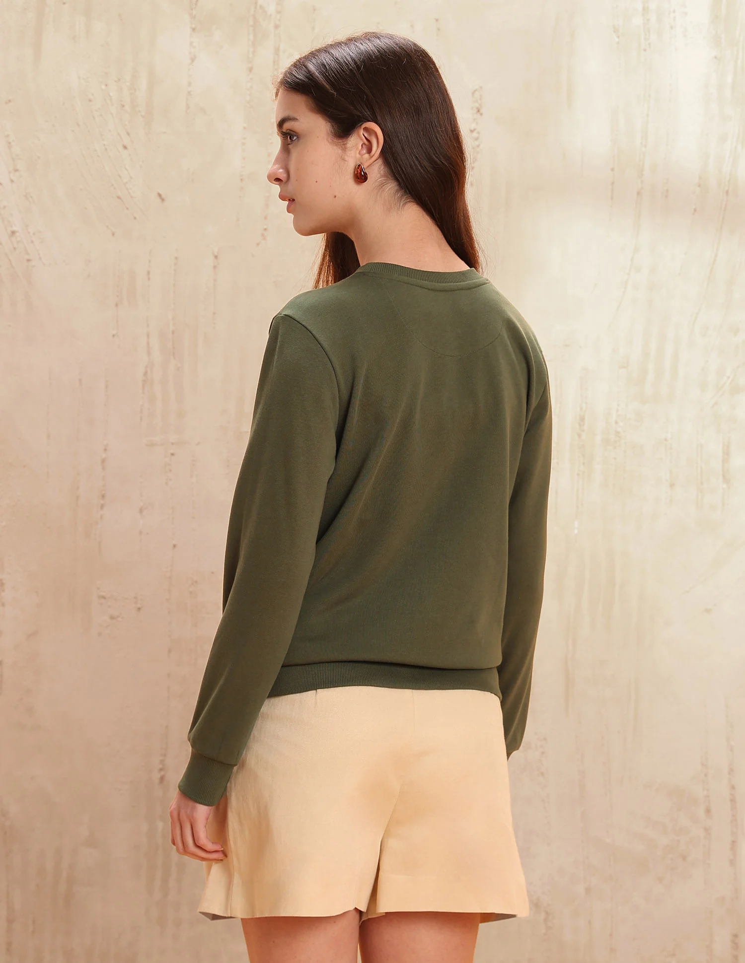 Regular Fit Brand Printed Sweatshirt - Image 5